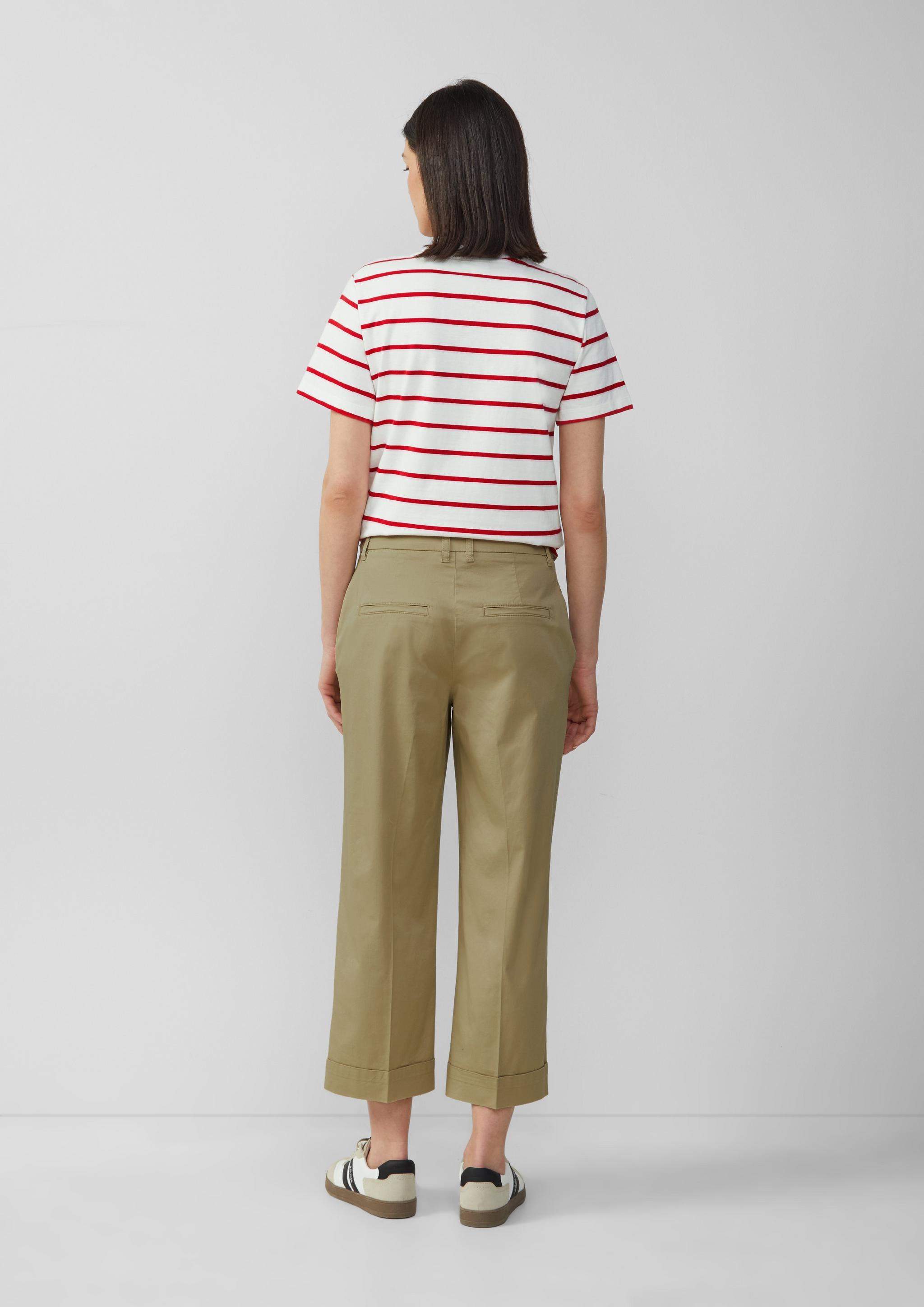 Dames Broek in bruin van s.Oliver