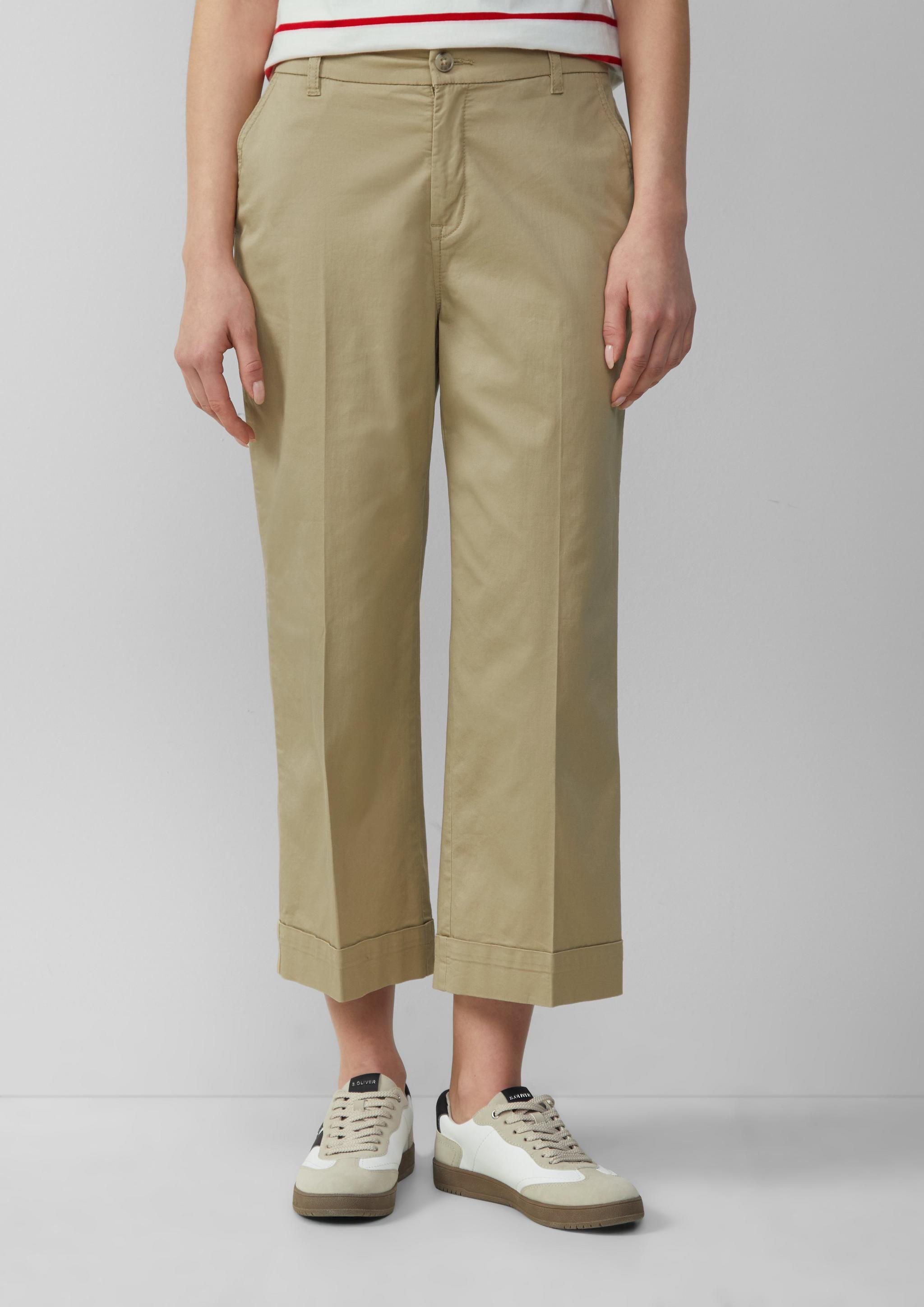 Dames Broek in bruin van s.Oliver