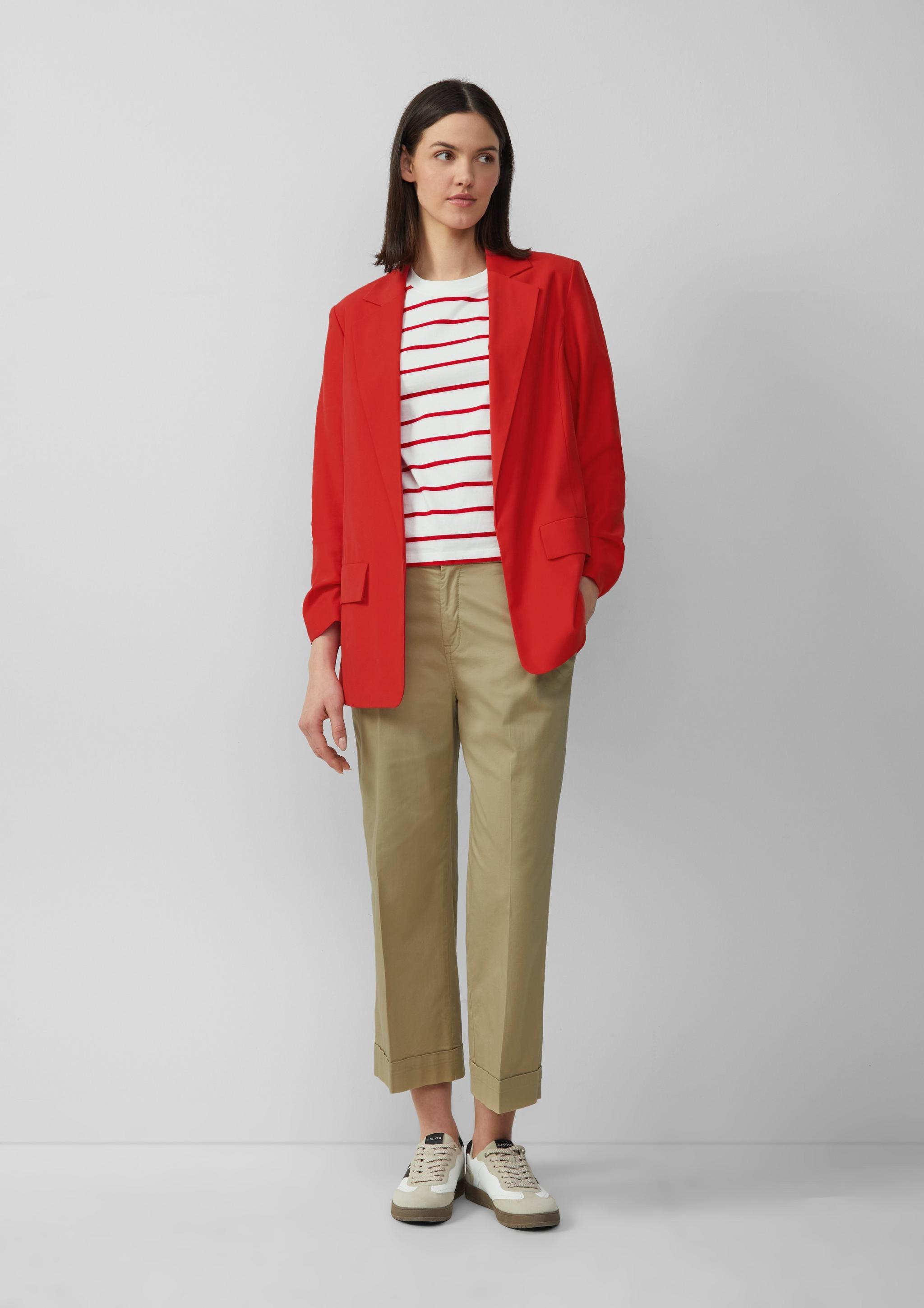 Dames Broek in bruin van s.Oliver