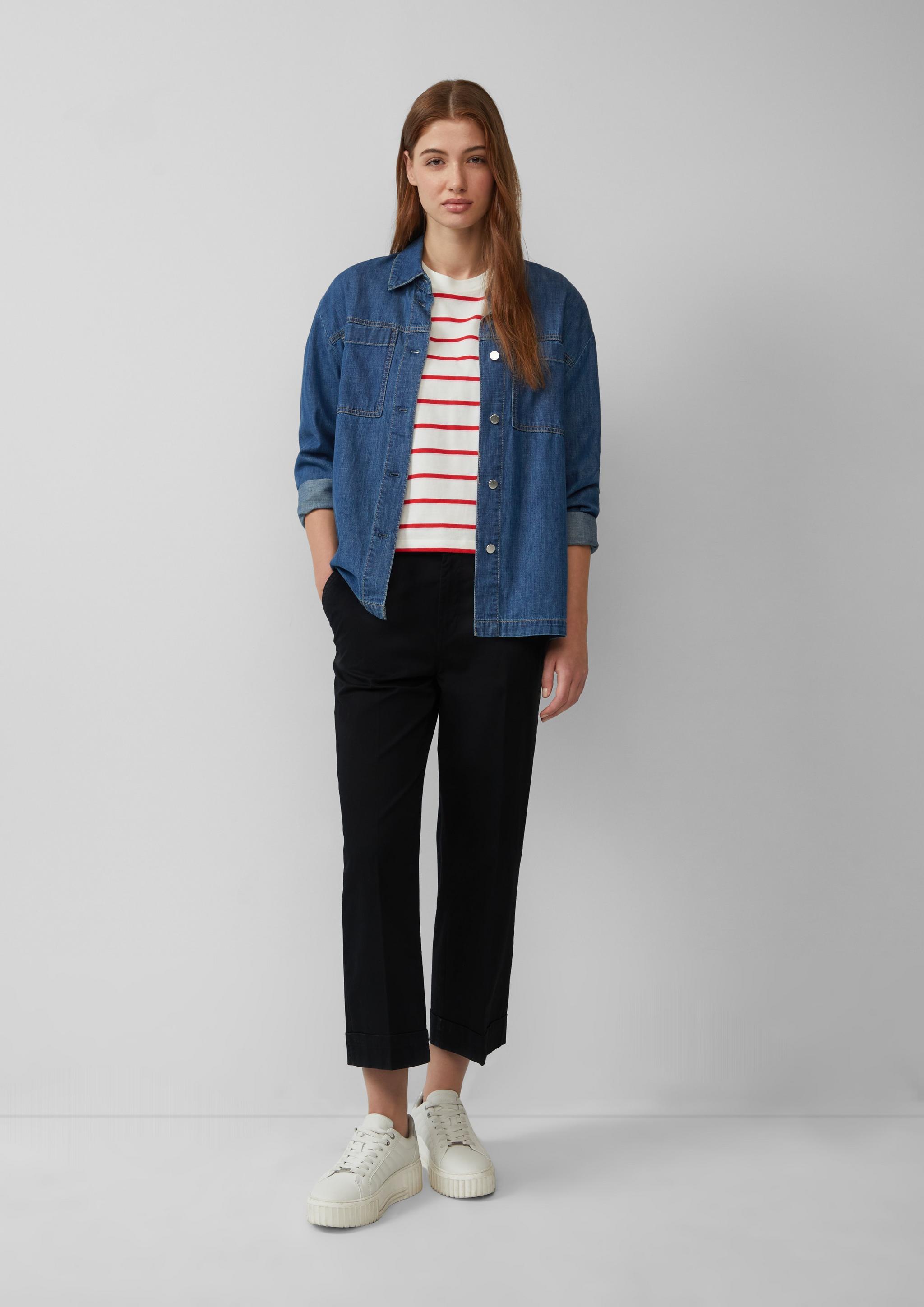 Dames Broek in zwart van s.Oliver