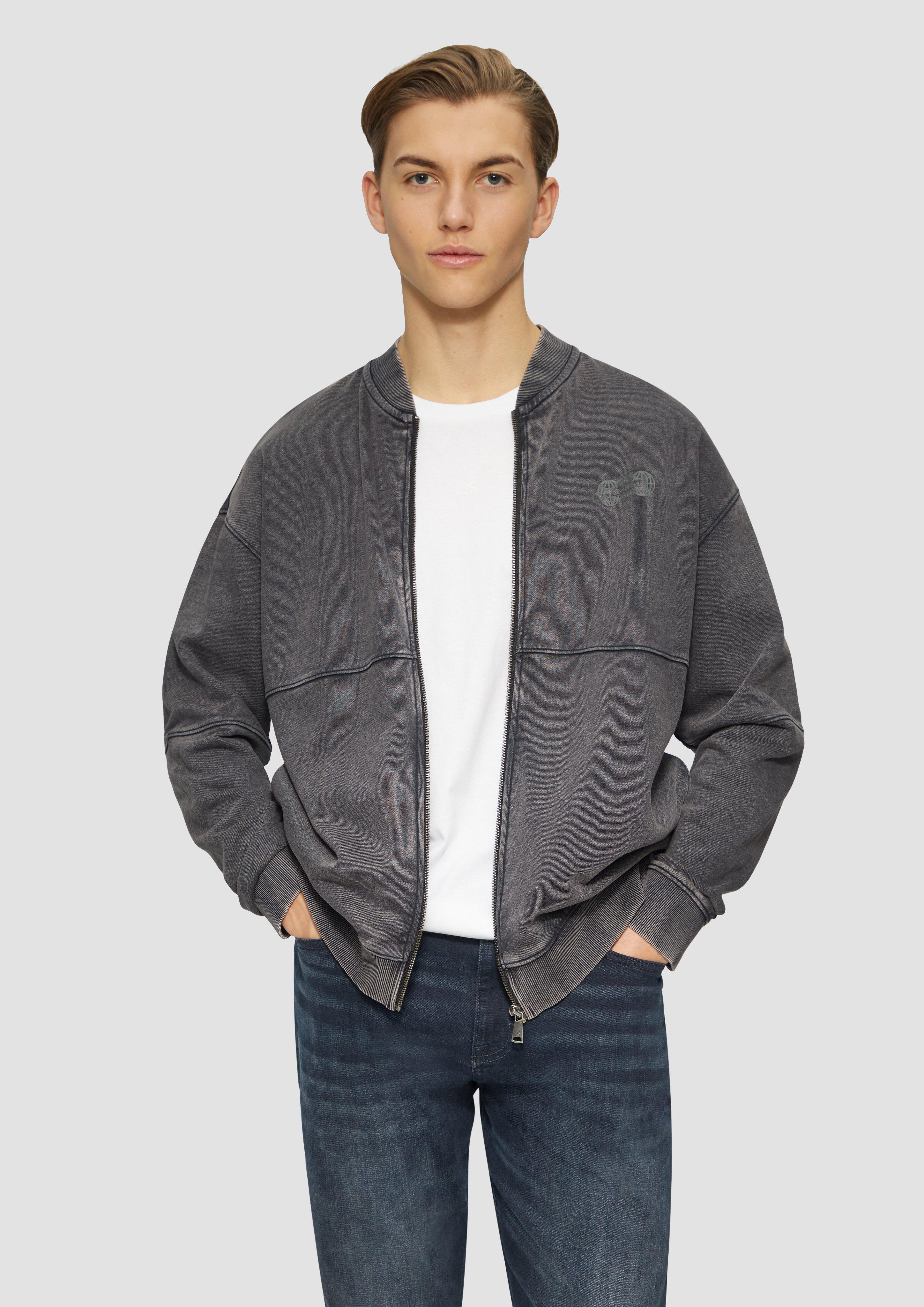 Sweatshirt jas in 9999