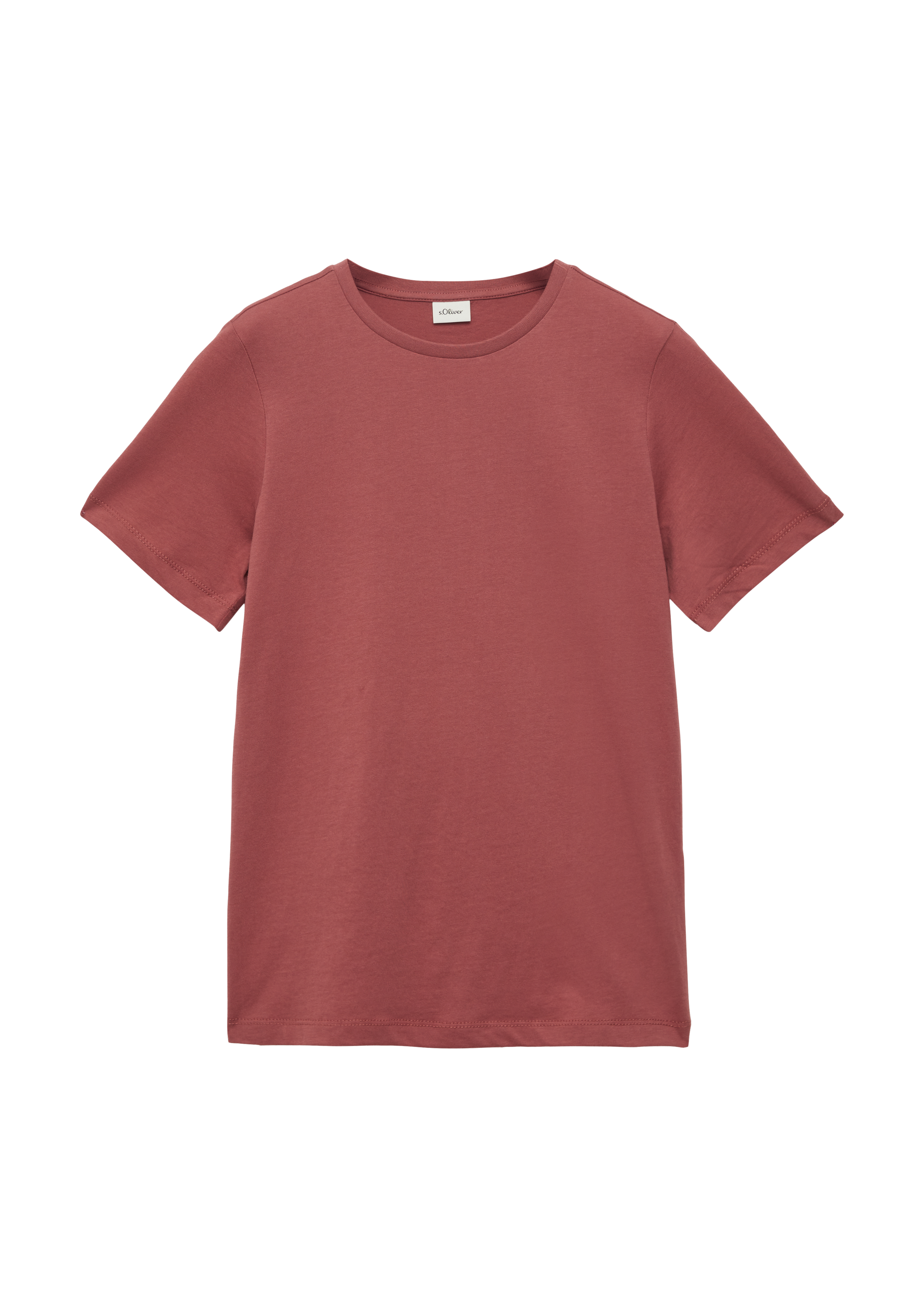 s.Oliver - T-Shirt mit Rückenprint, Jungen, rot