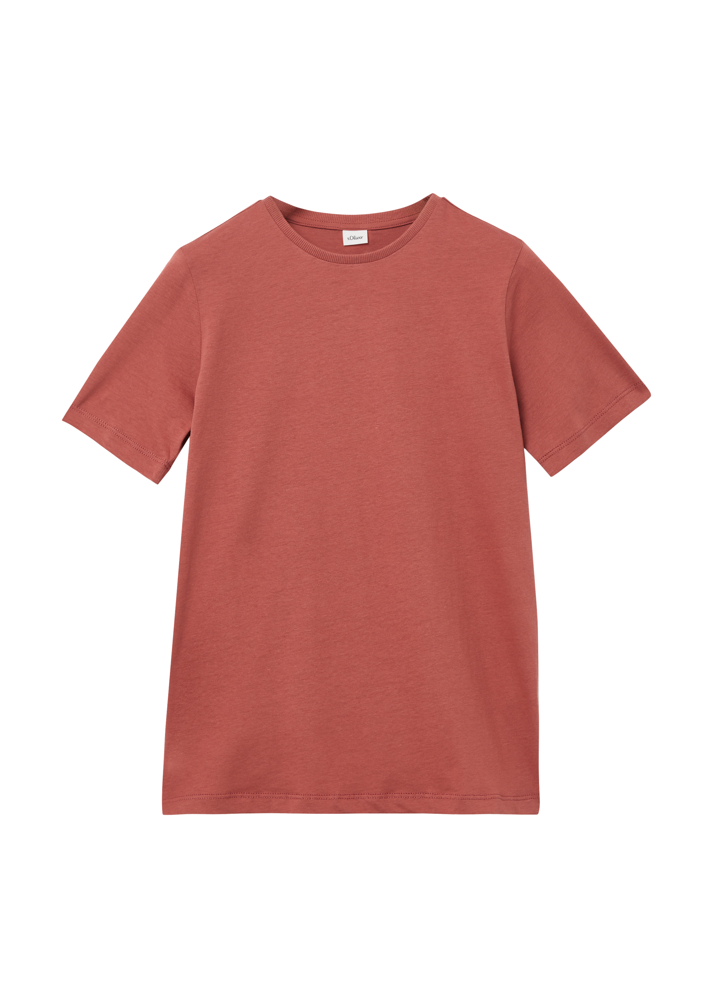 s.Oliver - T-Shirt mit Rückenprint, Jungen, rot