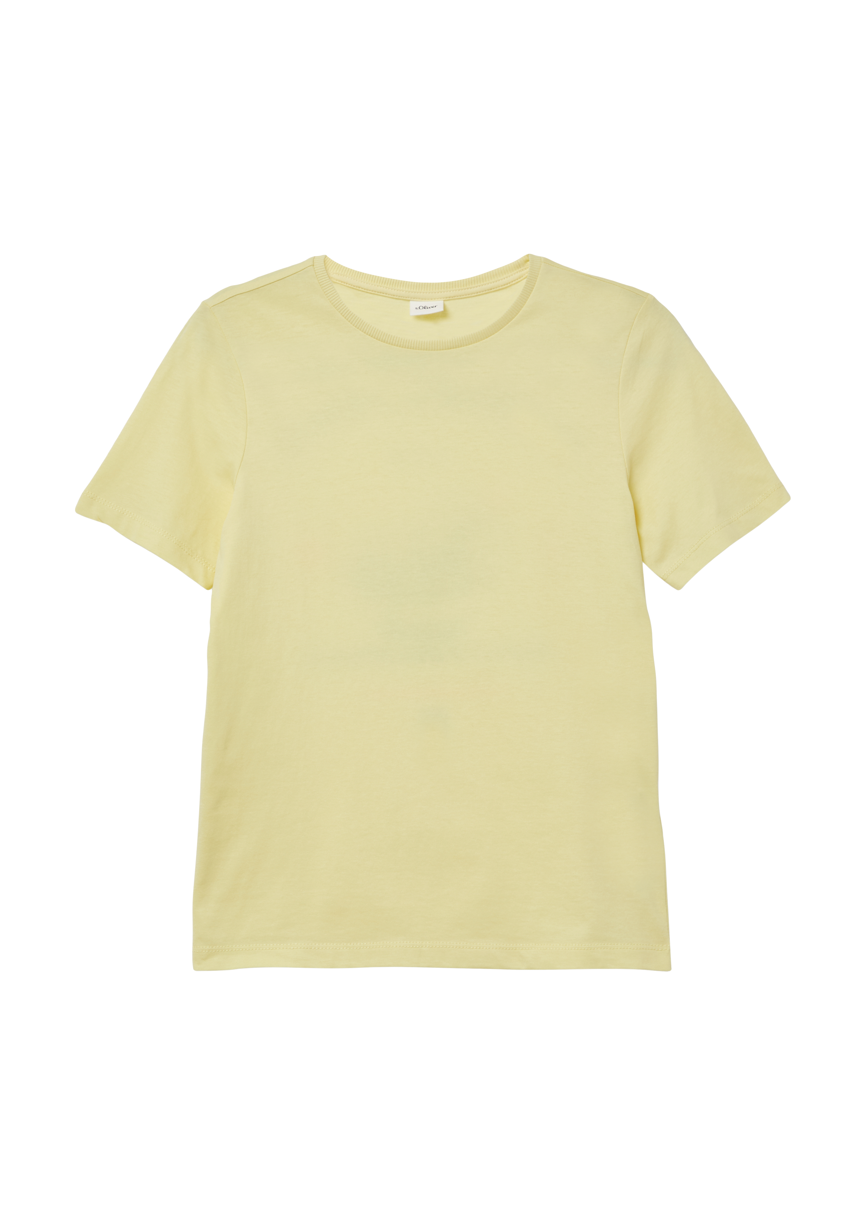 s.Oliver - T-Shirt aus Baumwolle mit Rückenprint, Jungen, gelb