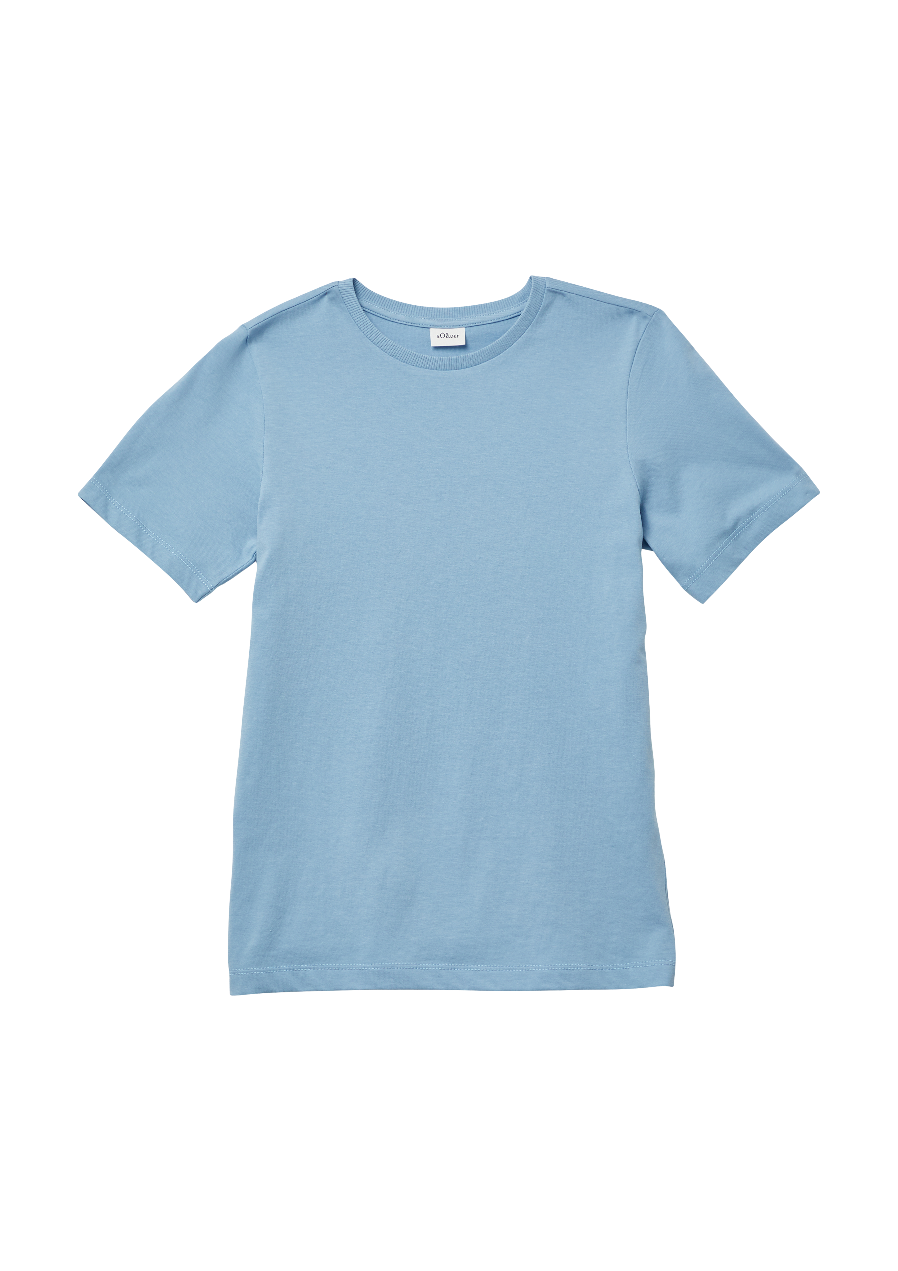 s.Oliver - T-Shirt aus Baumwolle mit Rückenprint, Jungen, blau