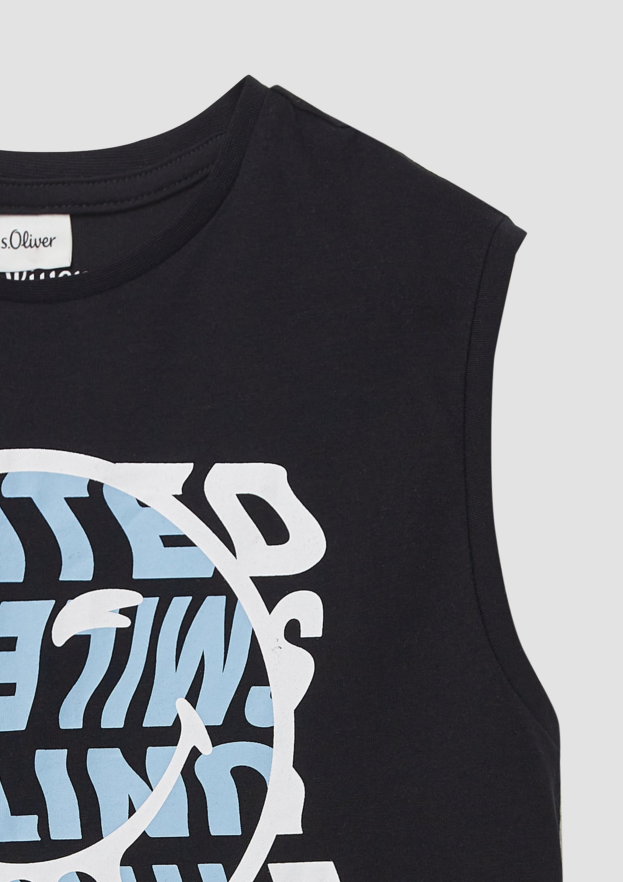 Junior T-shirt en noir de s.Oliver
