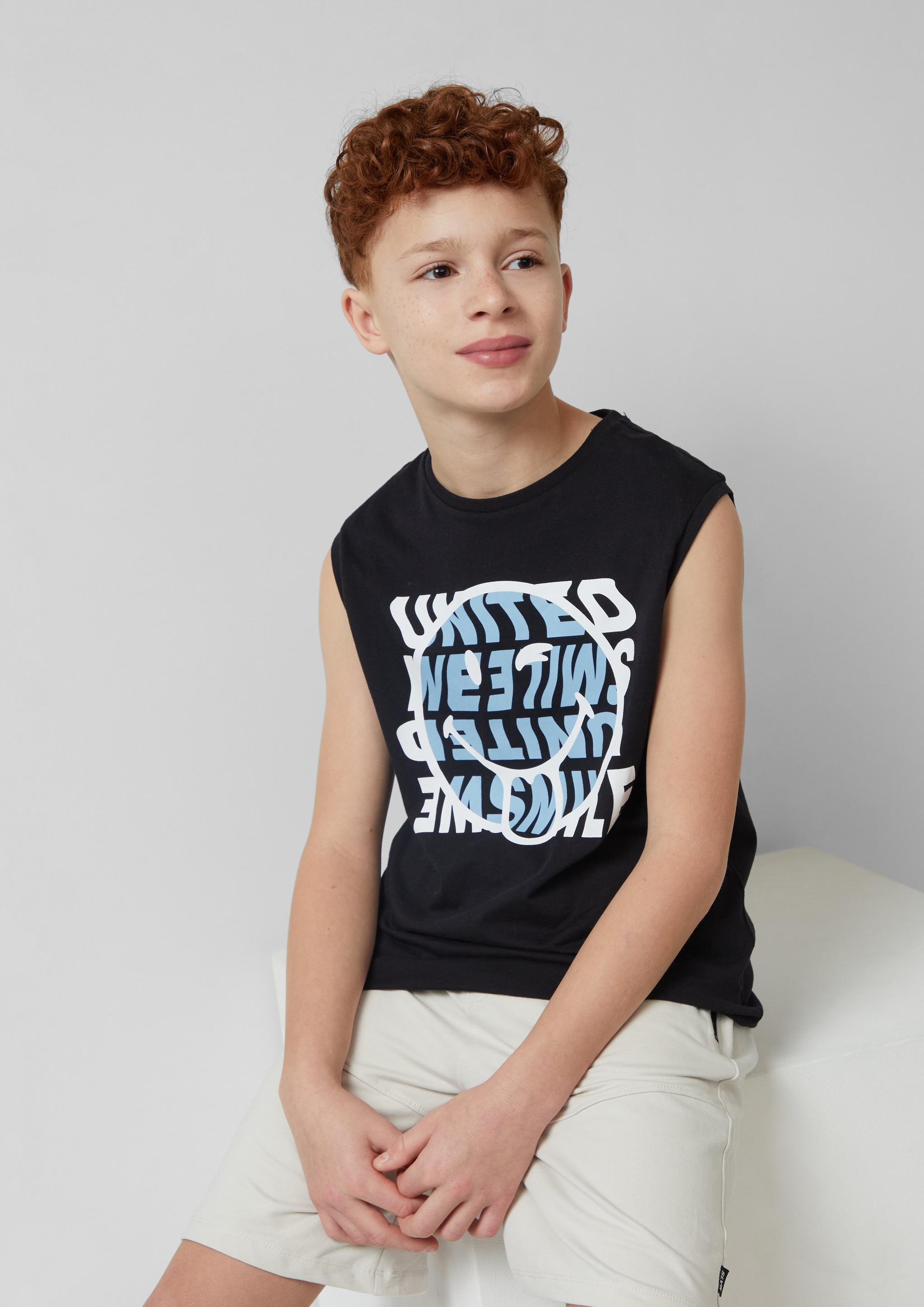 Junior T-shirt en noir de s.Oliver