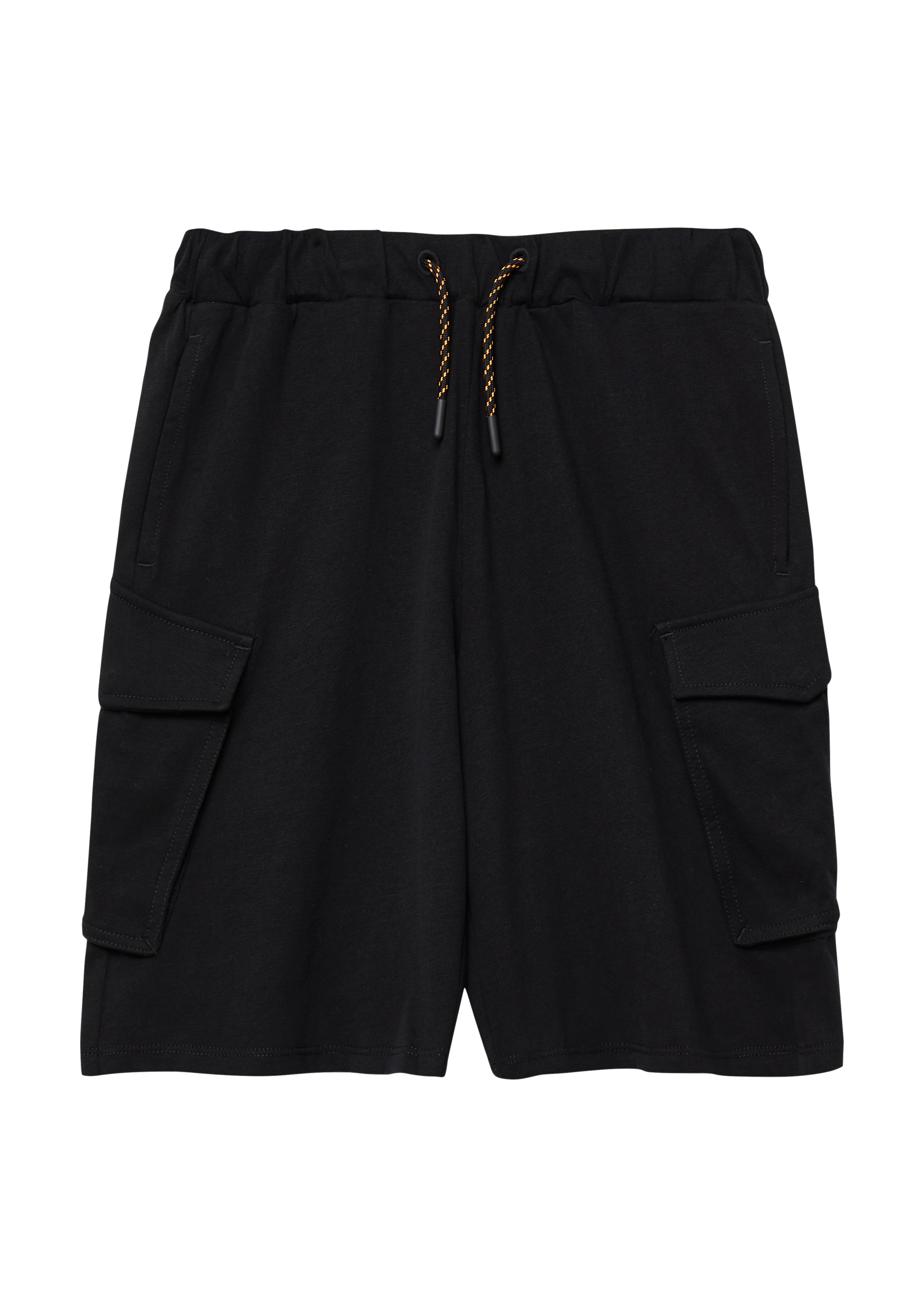 s.Oliver - Bermuda mit Cargotaschen im Loose Fit, Jungen, schwarz