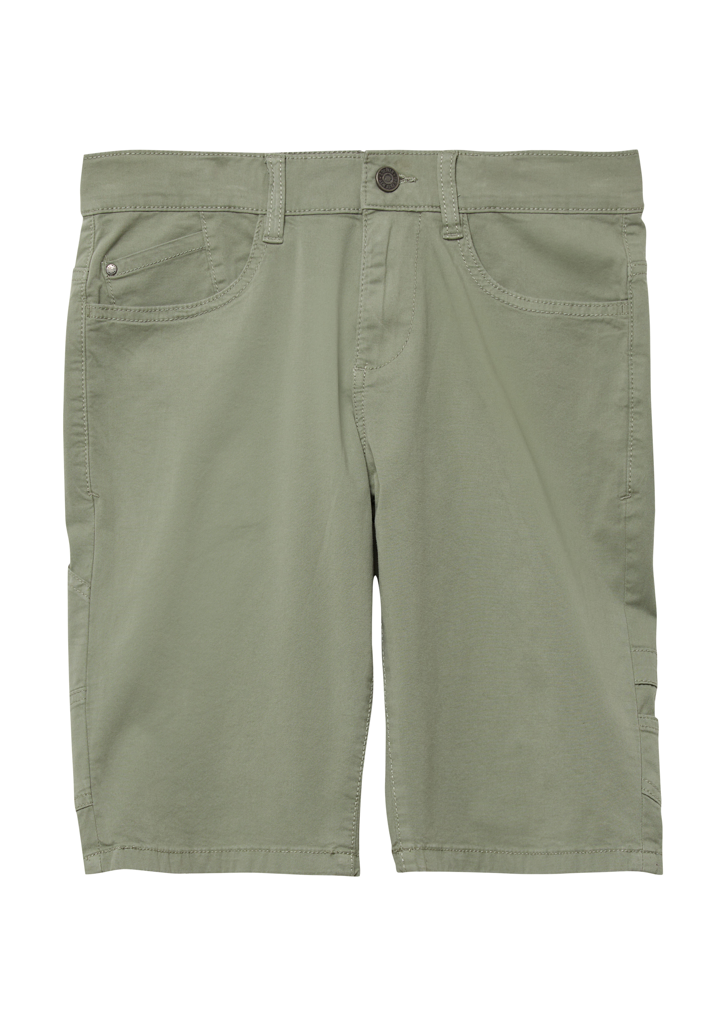 s.Oliver - Bermuda Pete / Regular Fit / Mid Rise / Straight Leg, Jungen, Grün