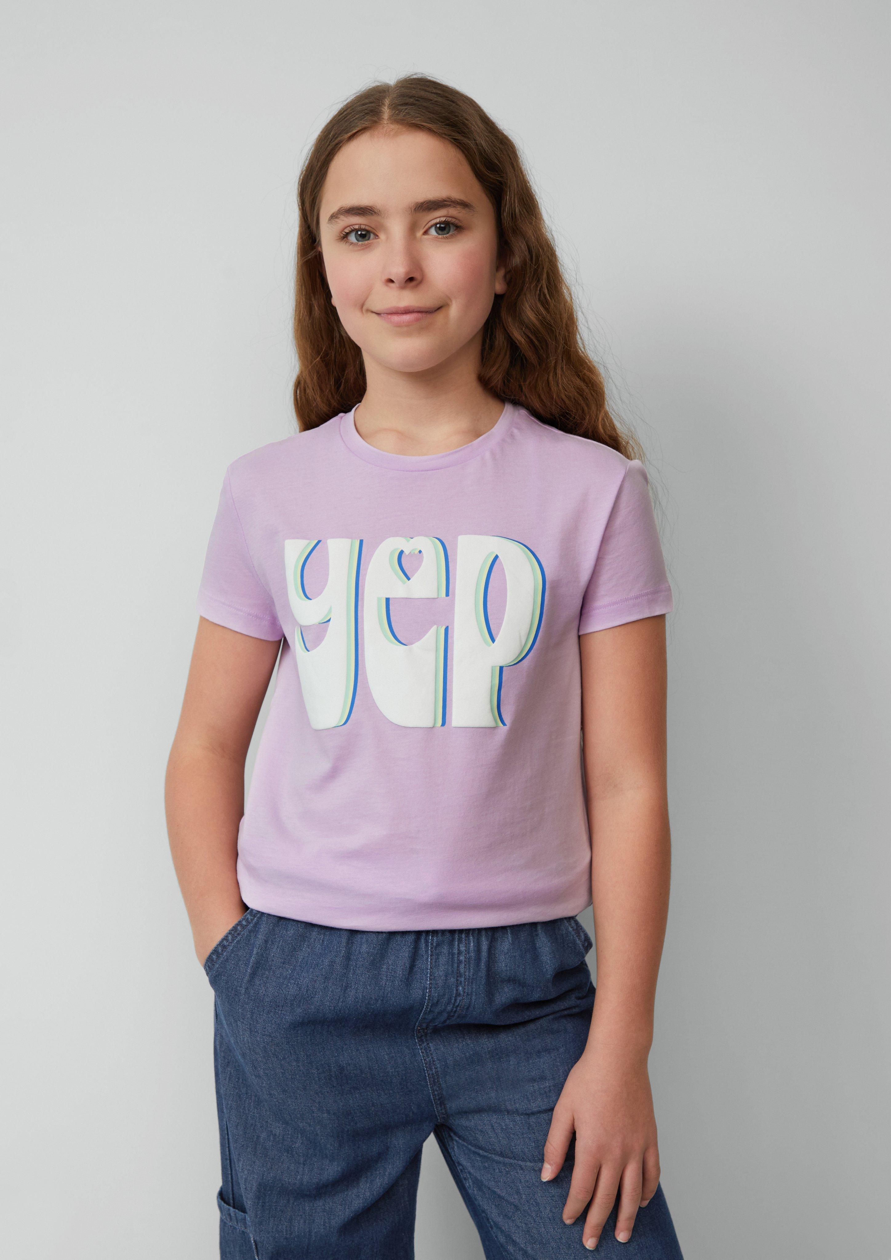 T-shirt in 4222 & 0100