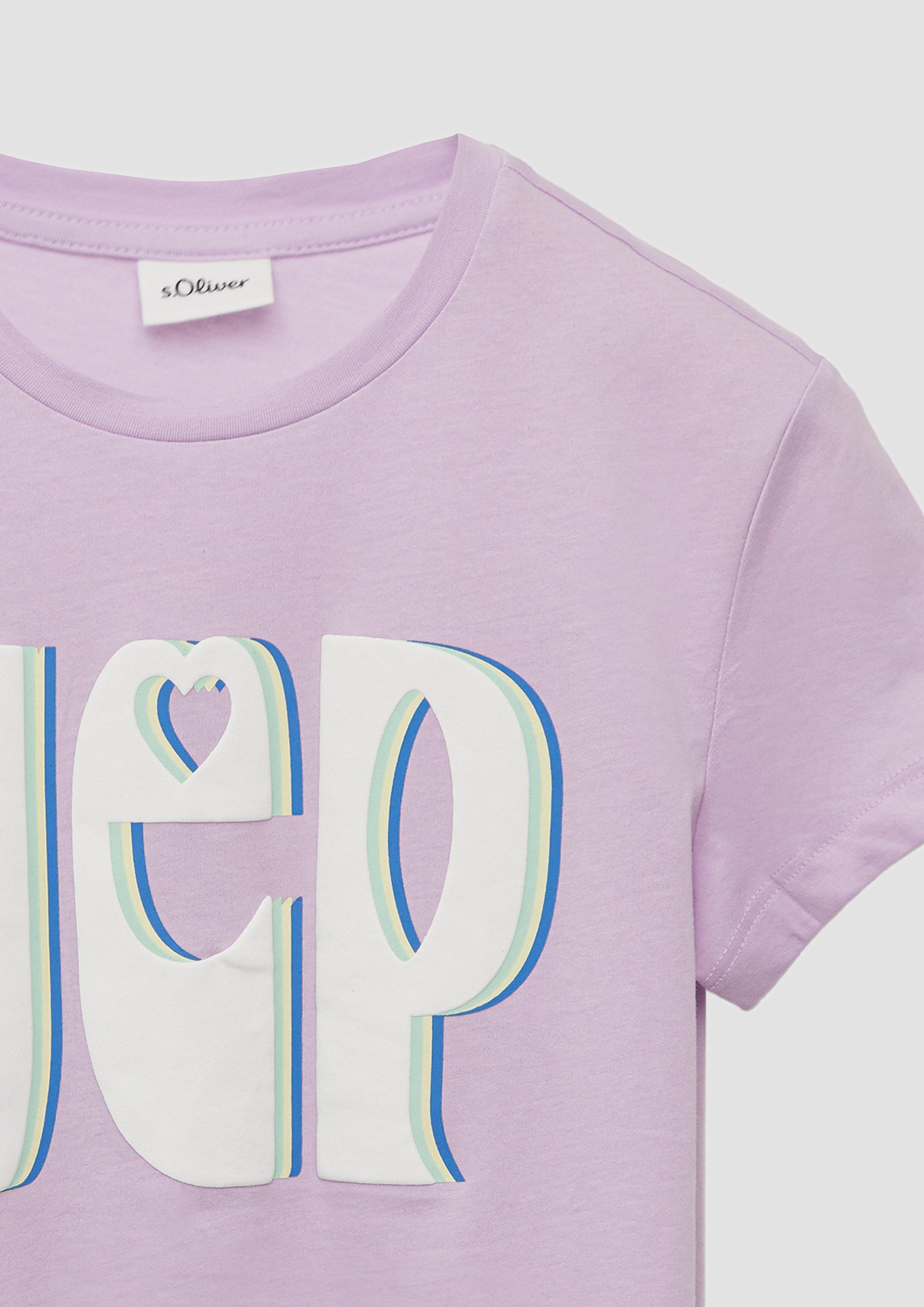 T-shirt in 4222 & 0100