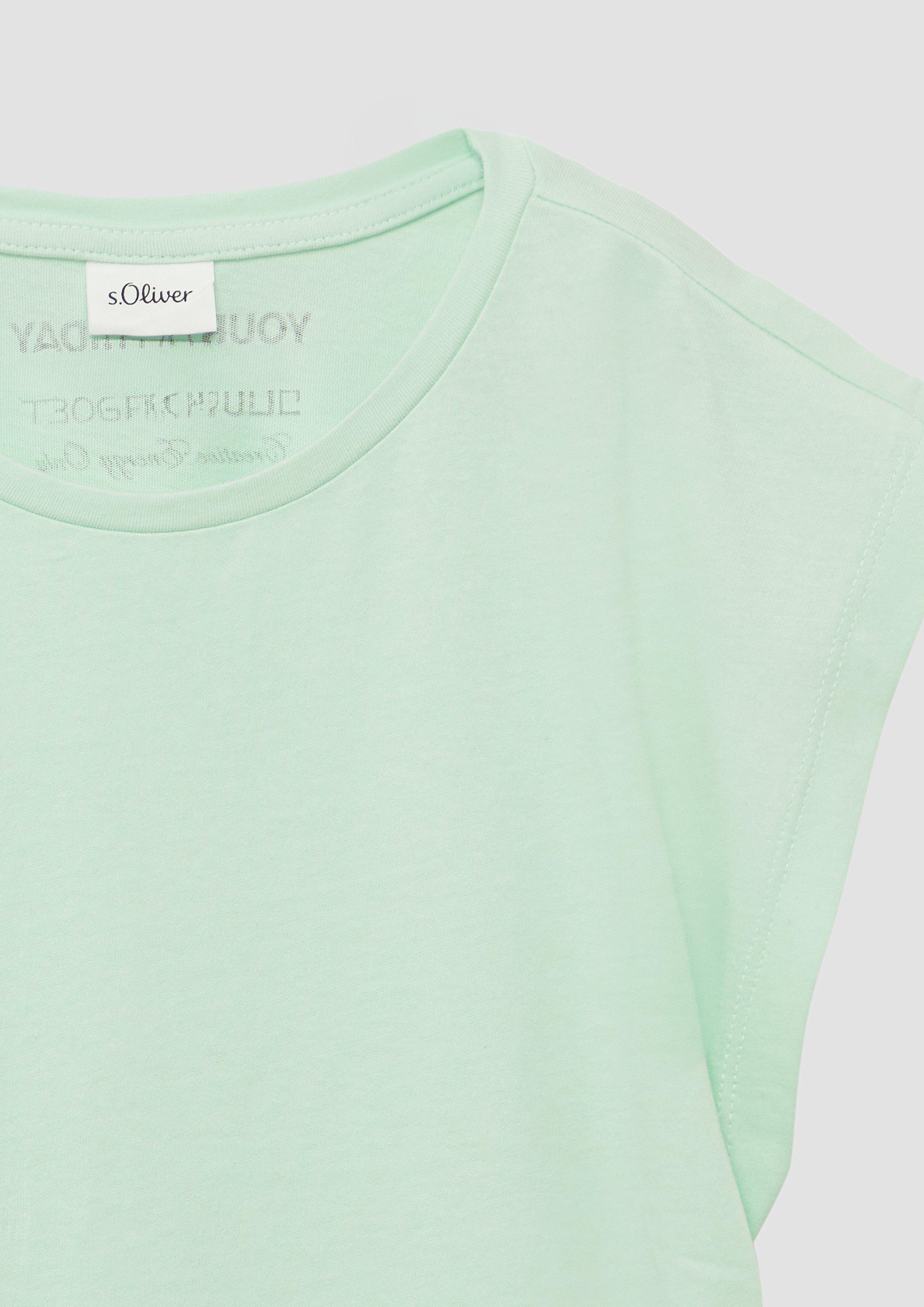 T-shirt in 6080, 4222 & 0100