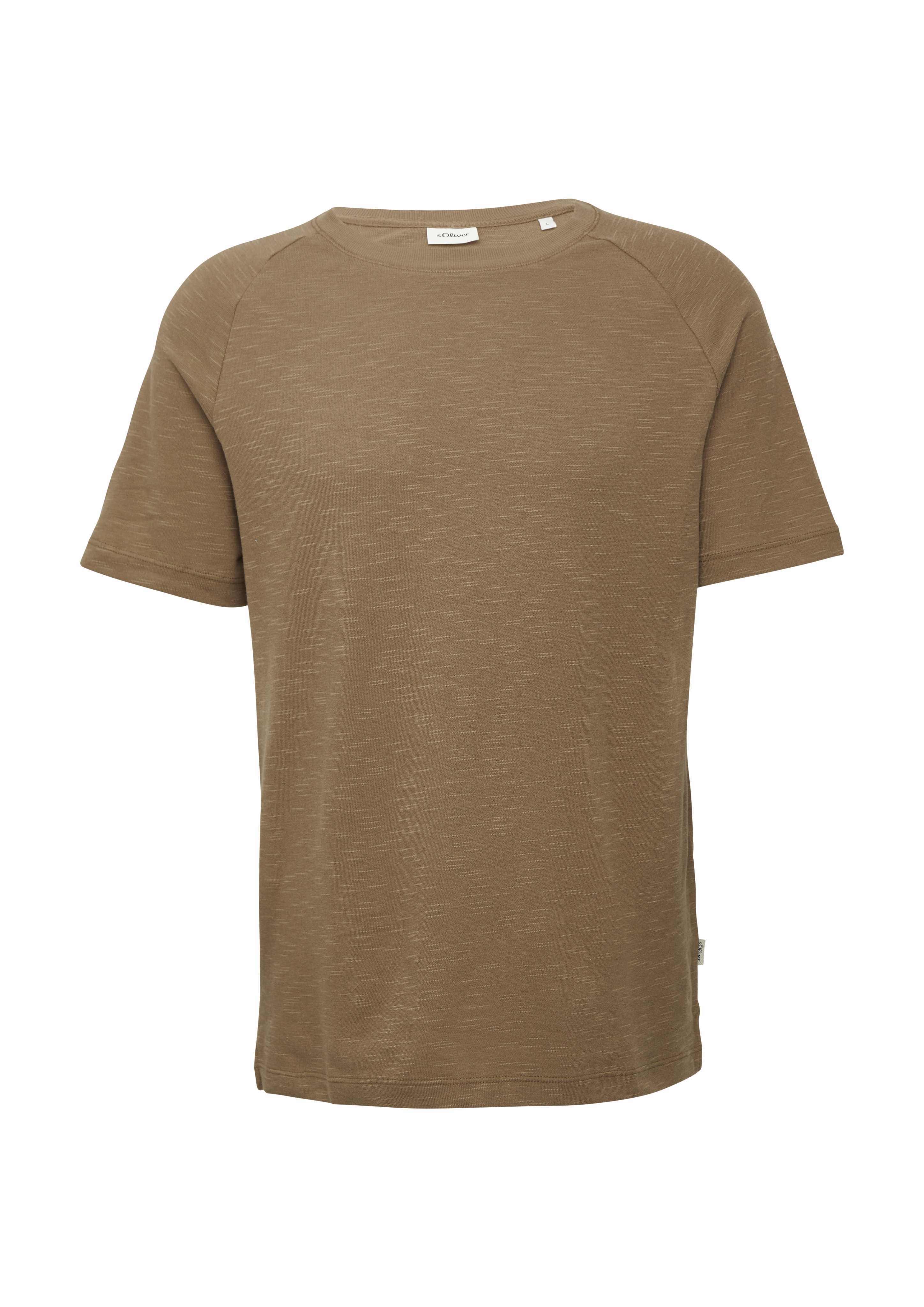 Raglan top met een slubstructuur