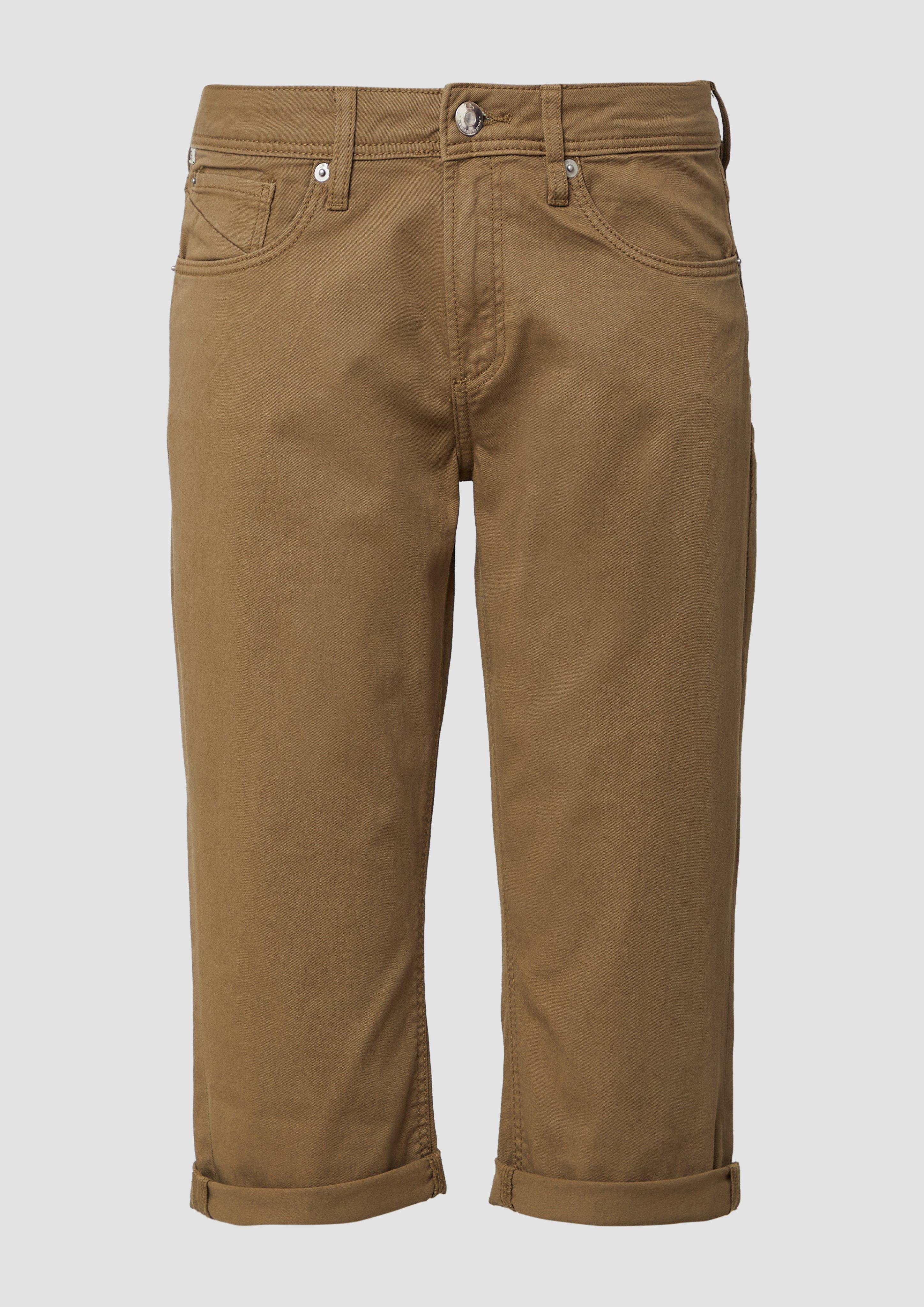 QS - Jeans Catie /Slim Fit / Mid Rise / Capri Length, Damen, Grün