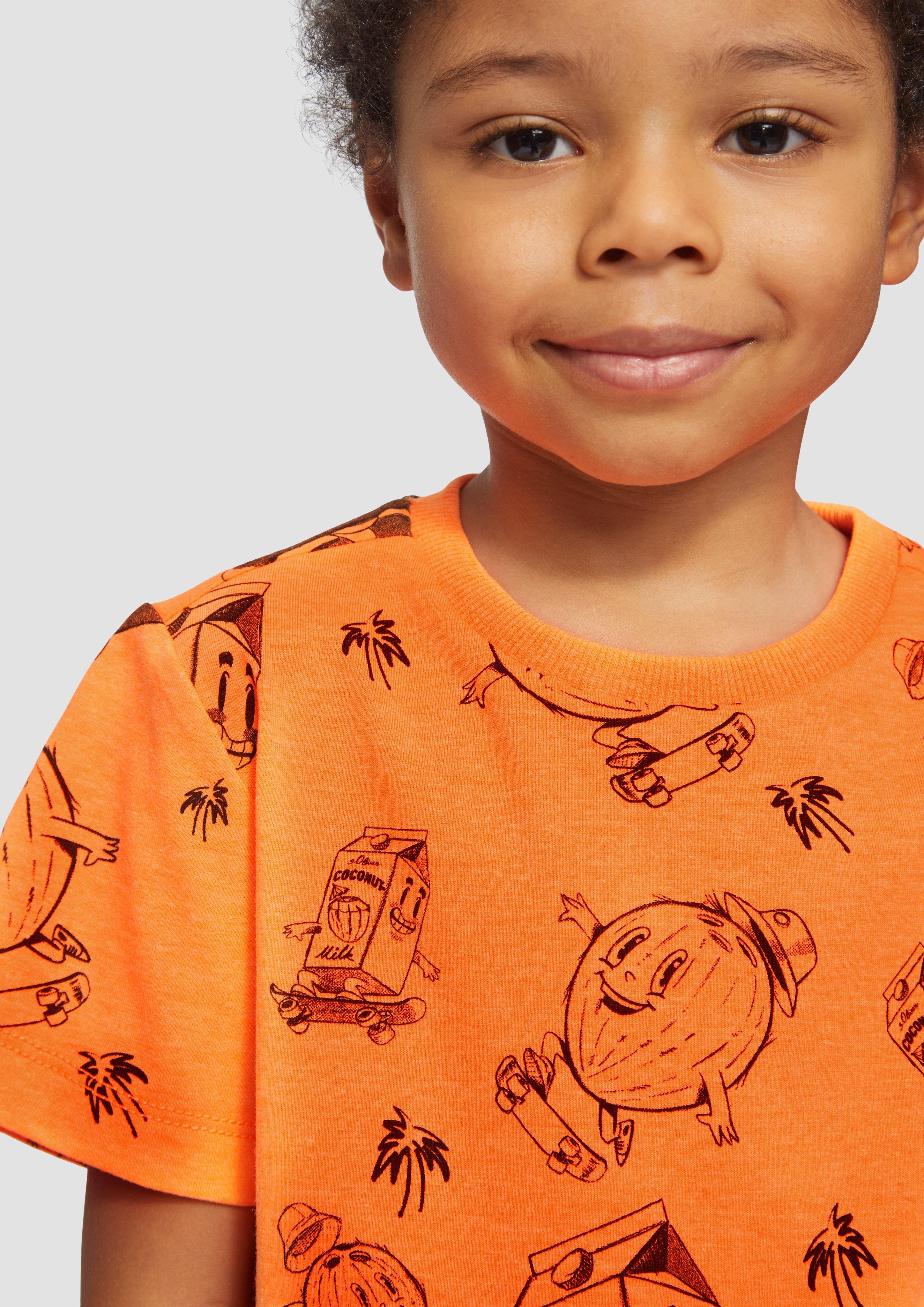 T-shirt in 00A4 & 38A2