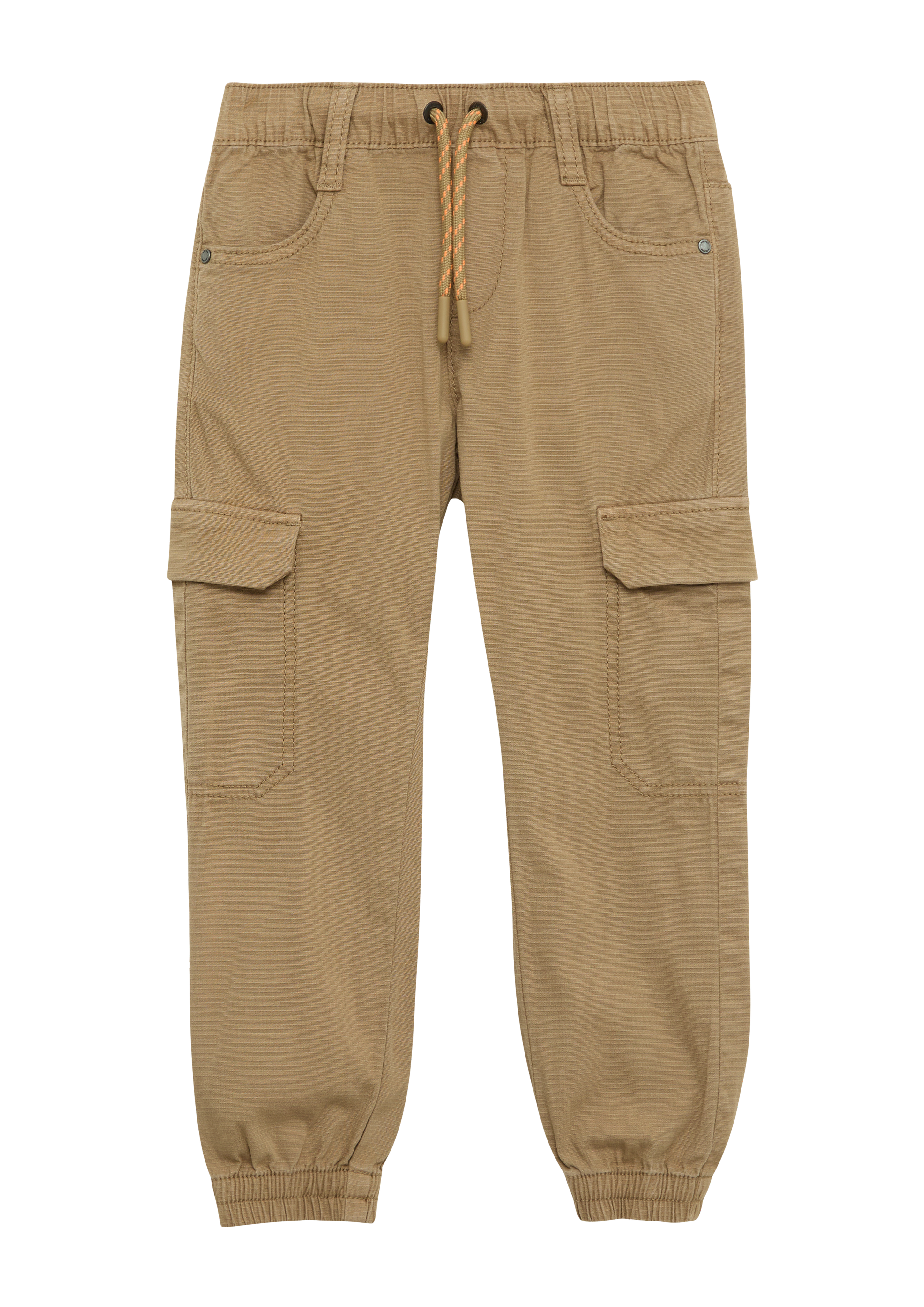 s.Oliver - Jogg-Pants Pelle / Regular Fit / Mid Rise / Straight Leg / Cargotaschen, Kinder, braun