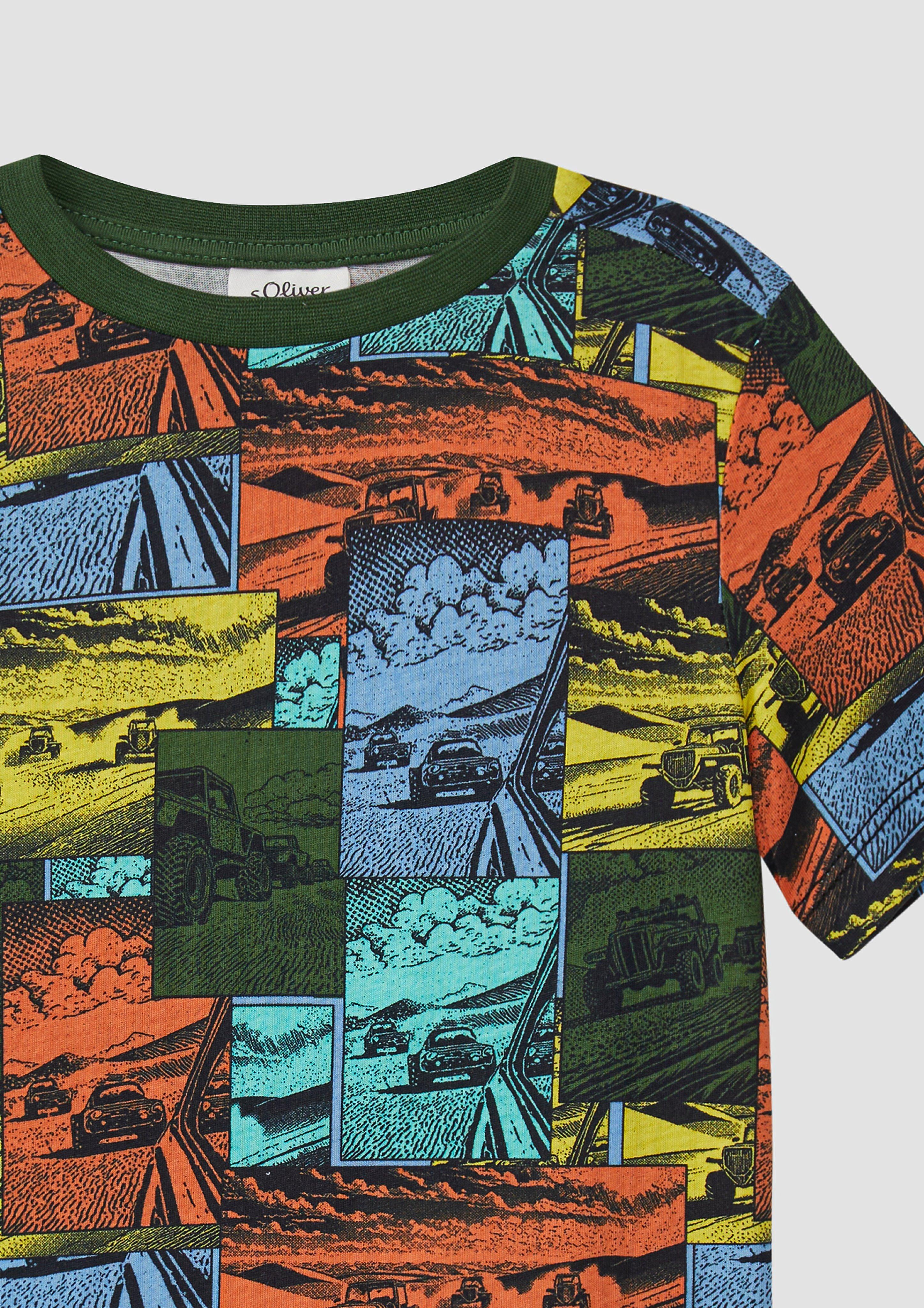 T-shirt in 78A2 & 66A3