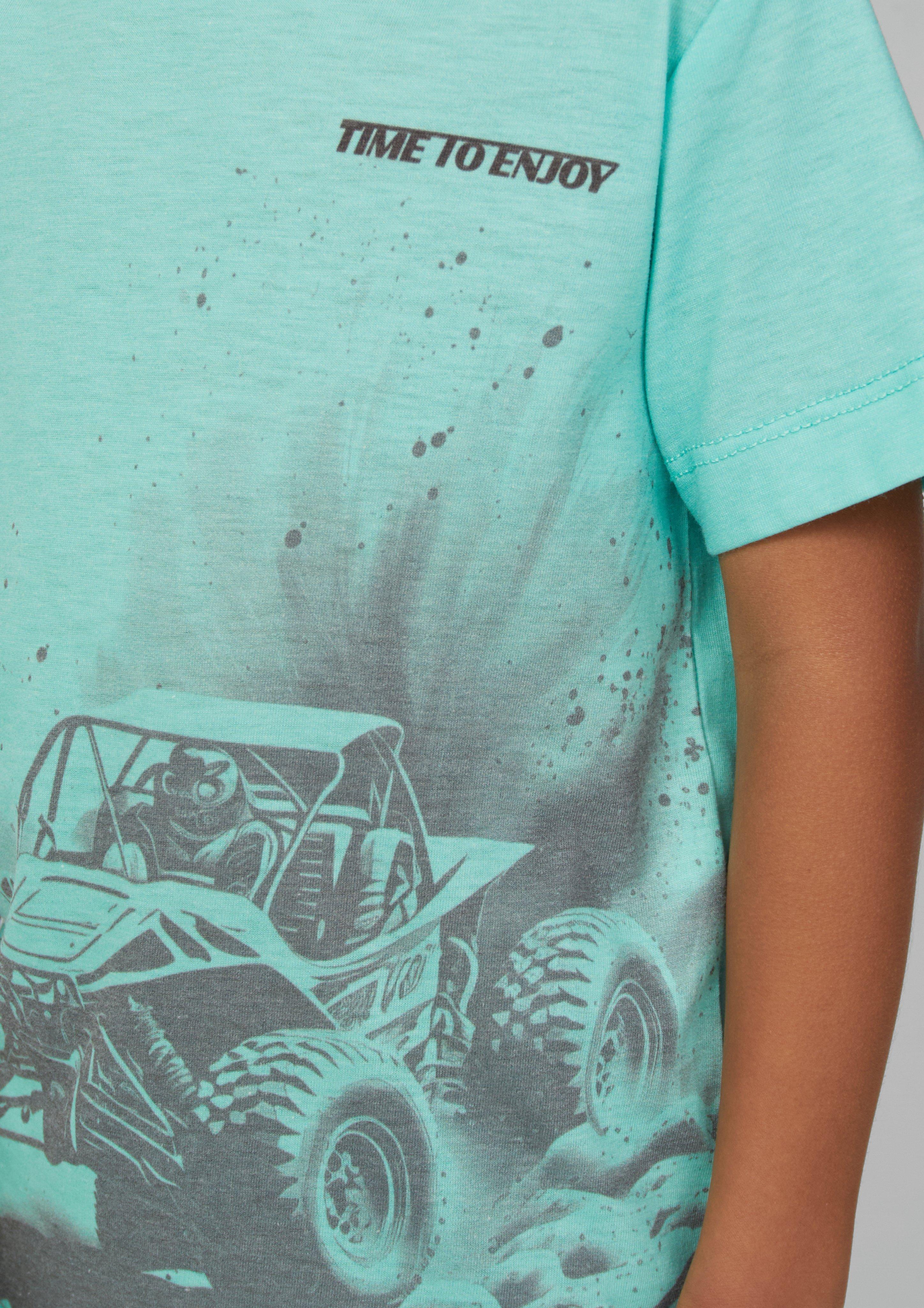 T-Shirt in 66D1 & 15D1