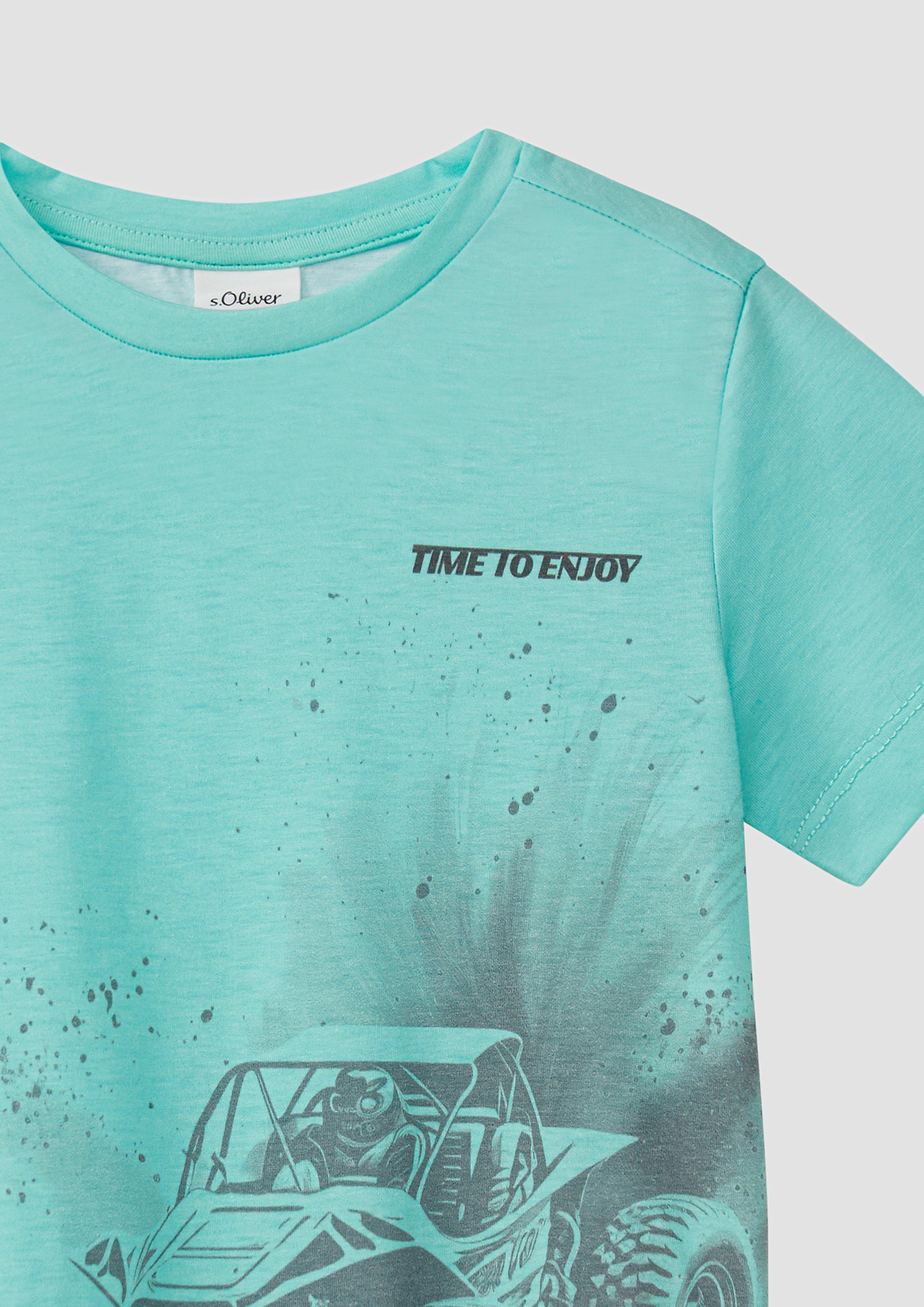 T-Shirt in 66D1 & 15D1