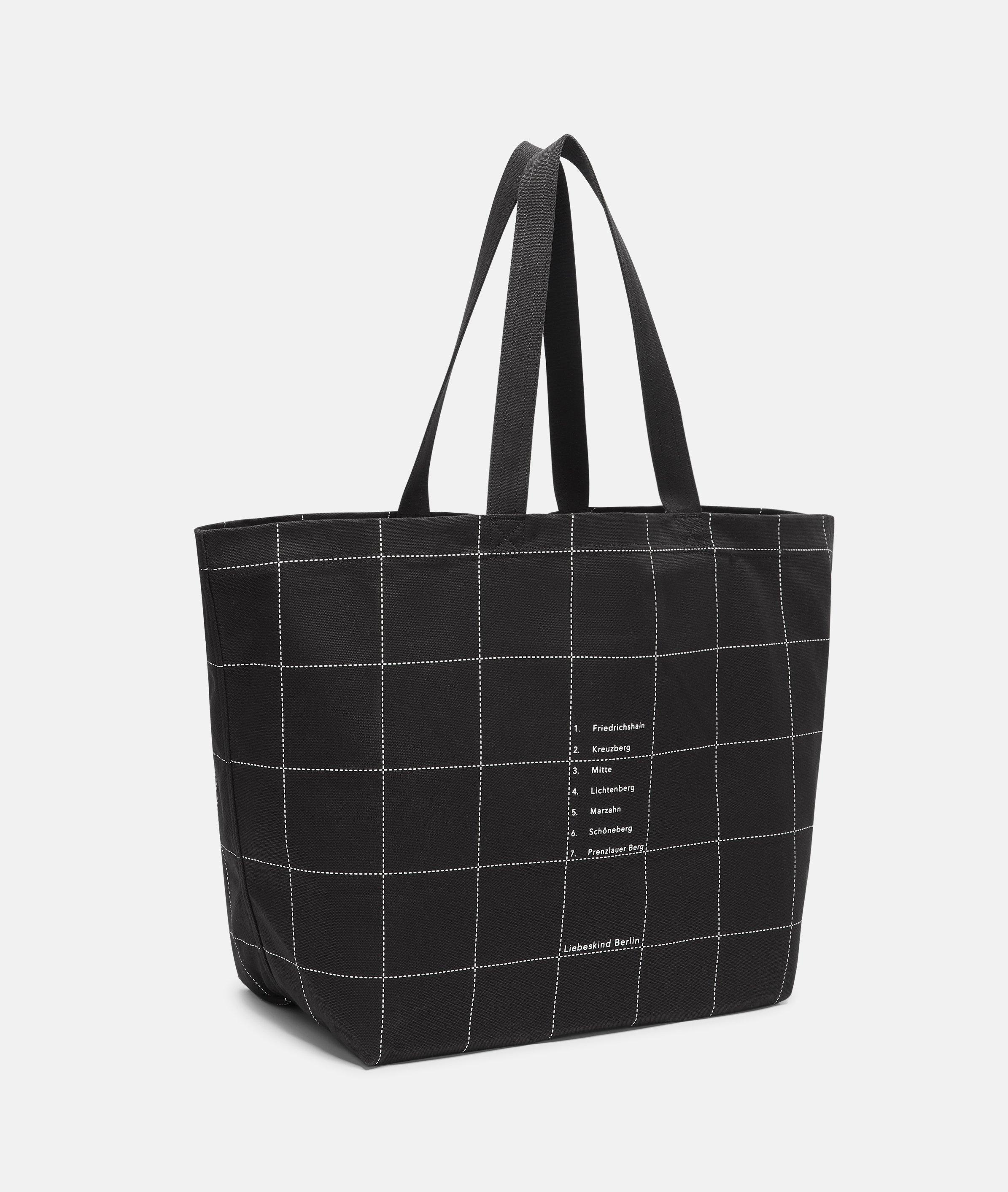 Thumbnail - Liebeskind Berlin - Shopper aus Canvas -  schwarz