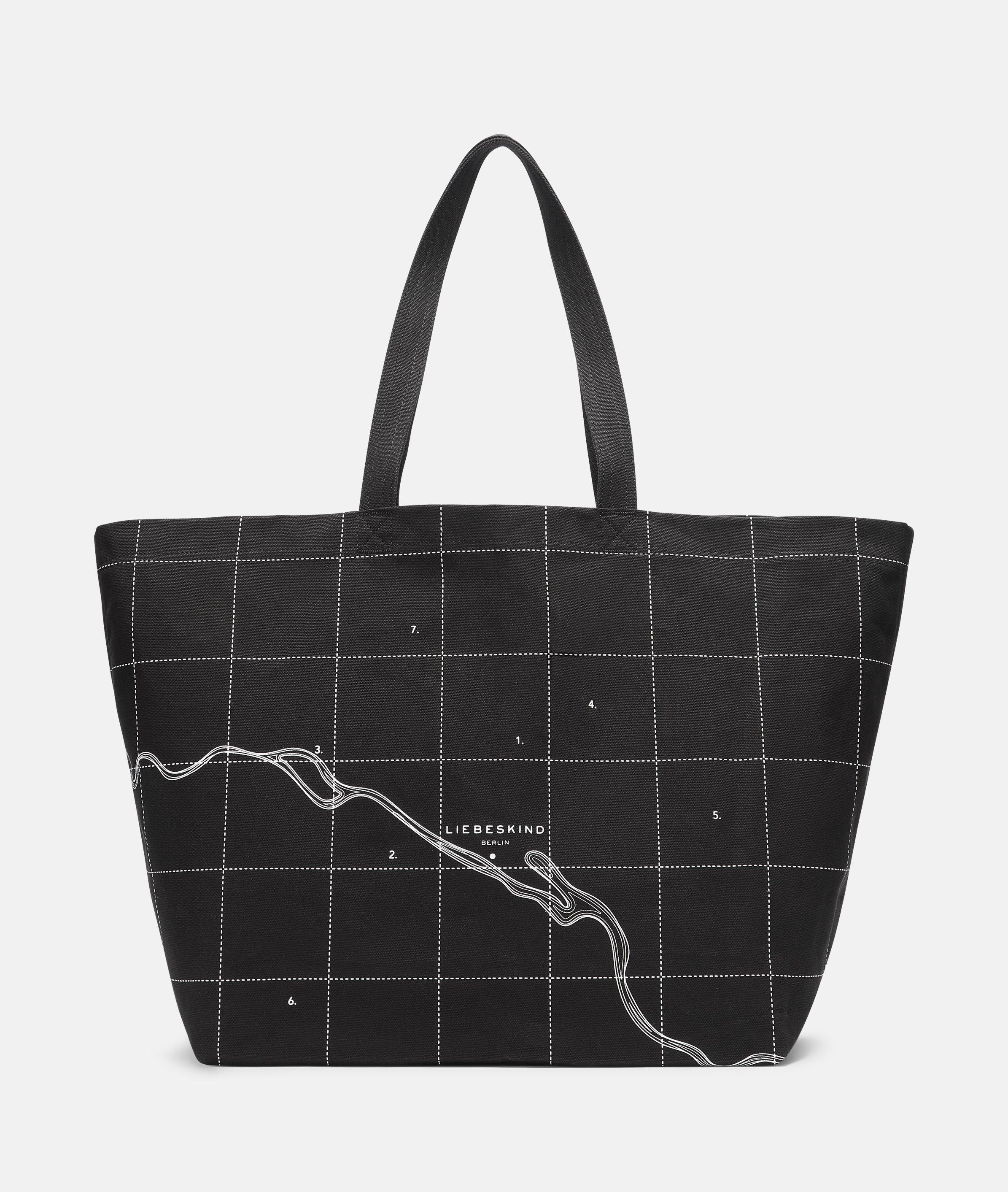 Liebeskind Berlin - Shopper aus Canvas -  schwarz