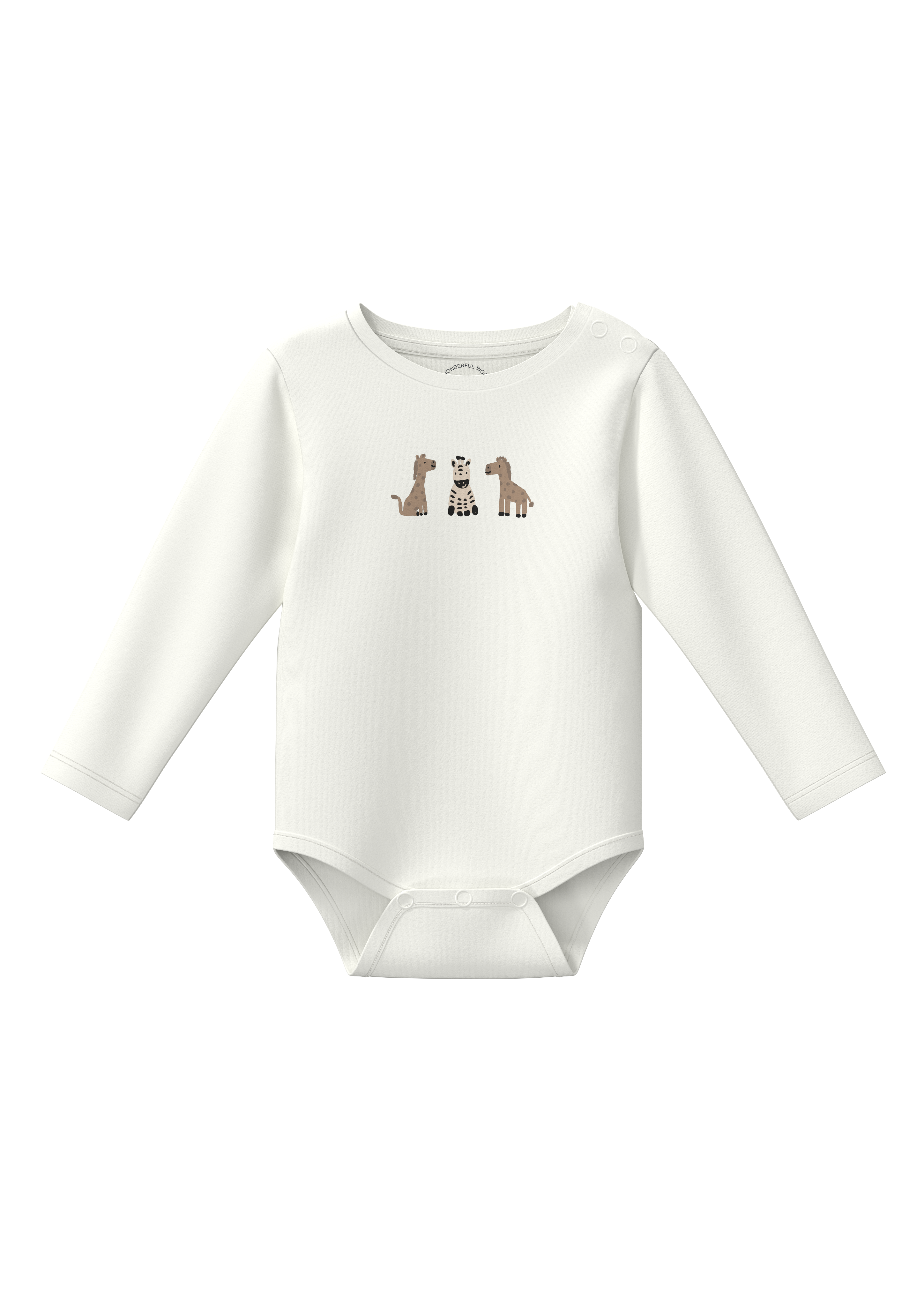 s.Oliver - Unisex Body mit Frontprint und Druckknöpfen, Babys, grün