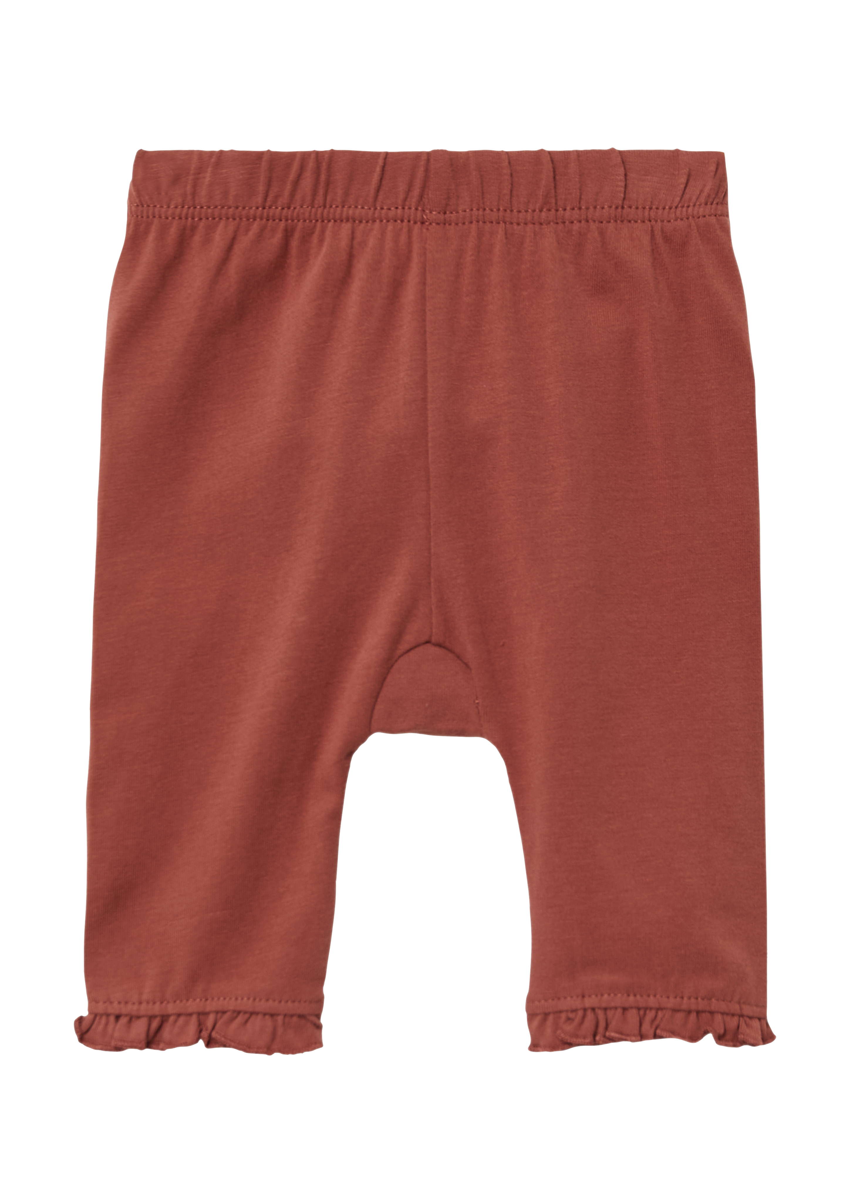 s.Oliver - Capri-Leggings aus Baumwollmix mit Rüschen, Babys, rot