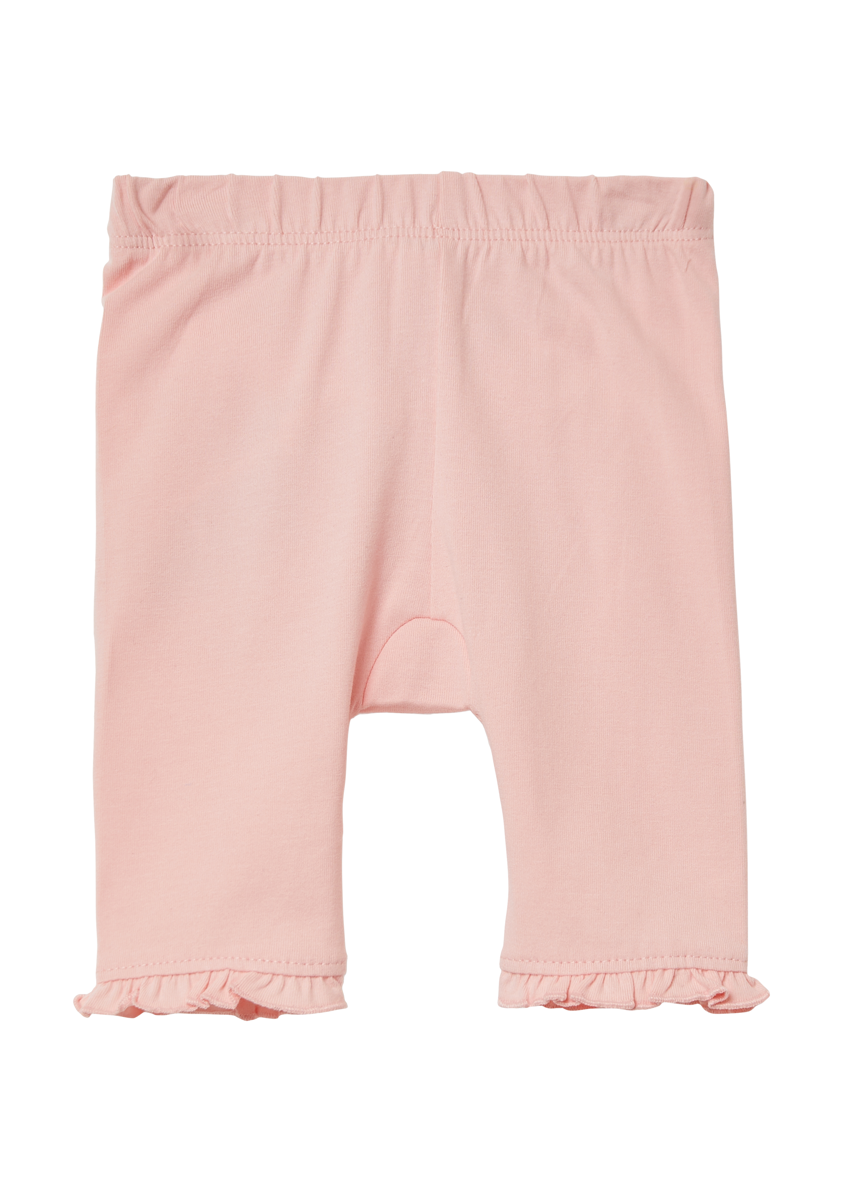 s.Oliver - Capri-Leggings aus Baumwollmix mit Rüschen, Babys, Rosa