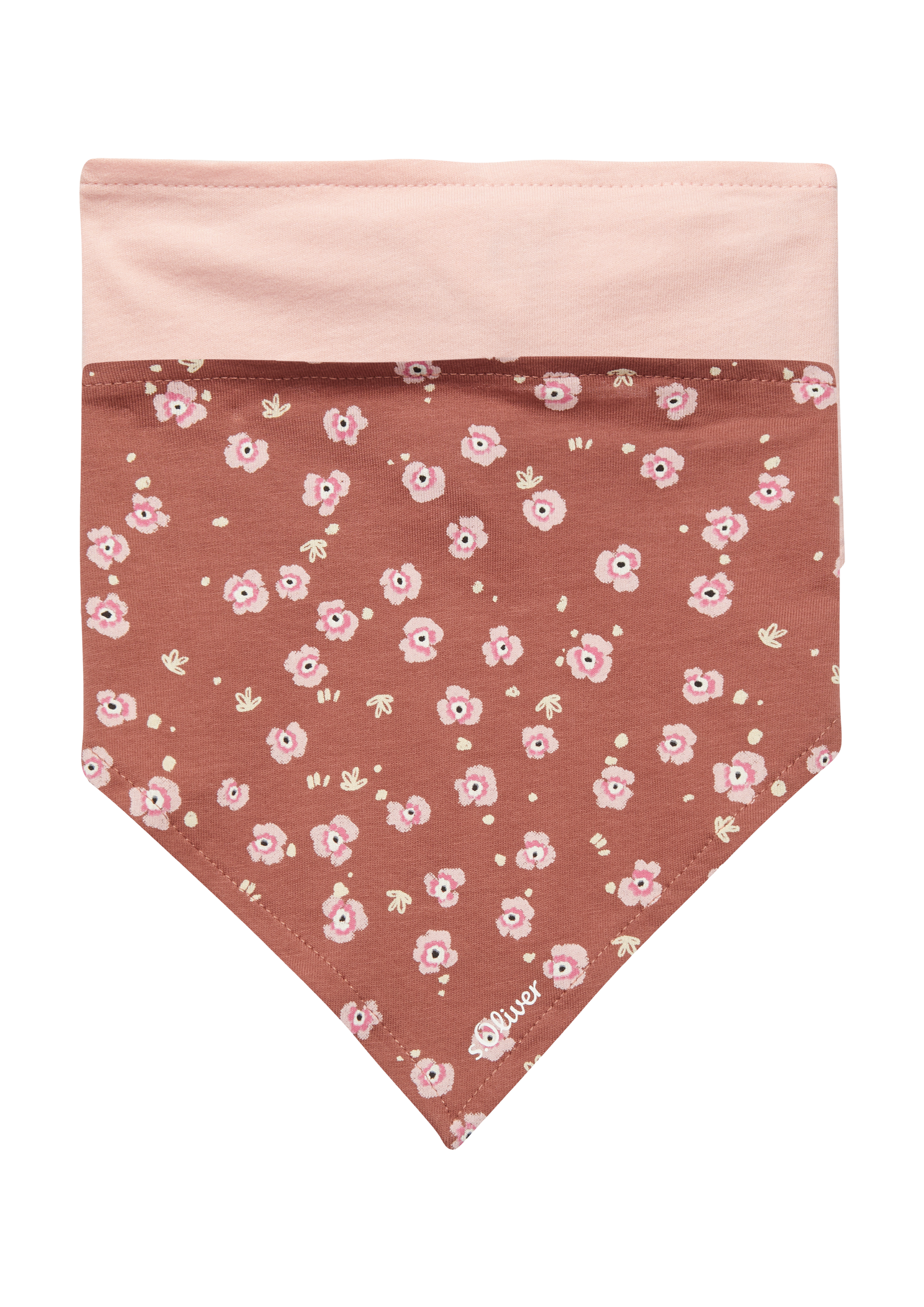 s.Oliver - Weiche Dreieckstücher mit Druckknöpfen im Doppelpack, Babys, Rosa