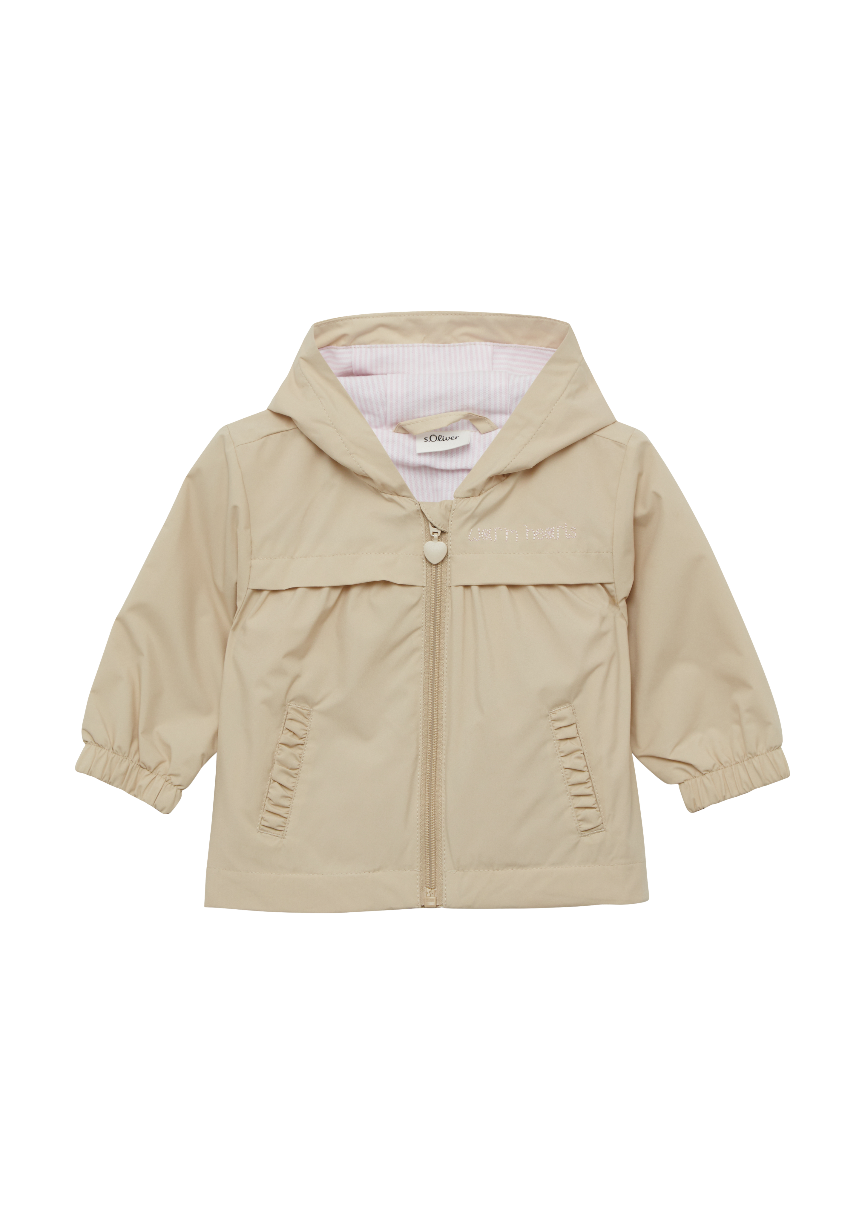 s.Oliver - Jacke mit Kapuze und Baumwollfutter, Babys, braun