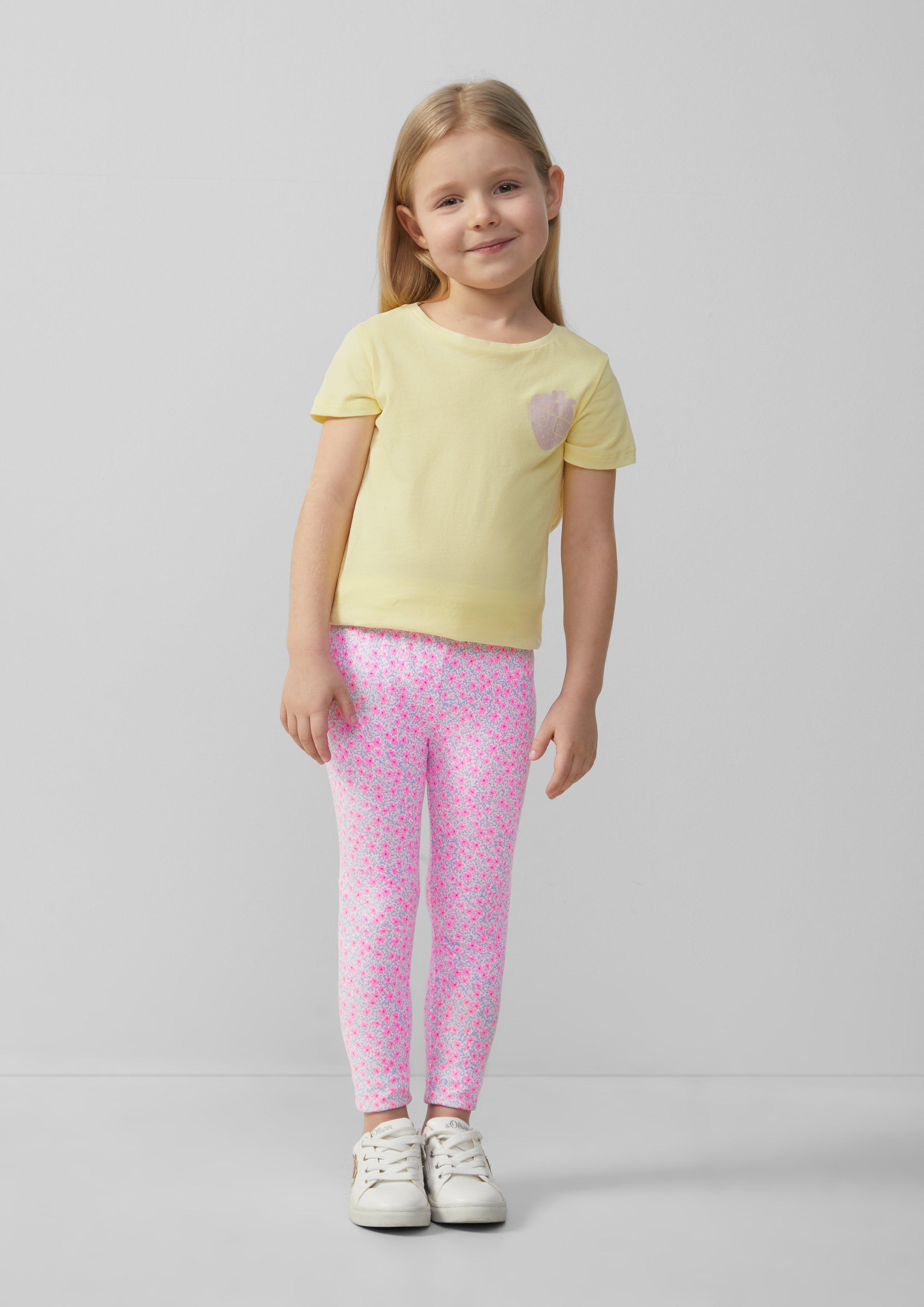 Leggings aus Baumwollstretch in 01A5, 53A1, 53A2, 44A3, 44A4 & 59A4