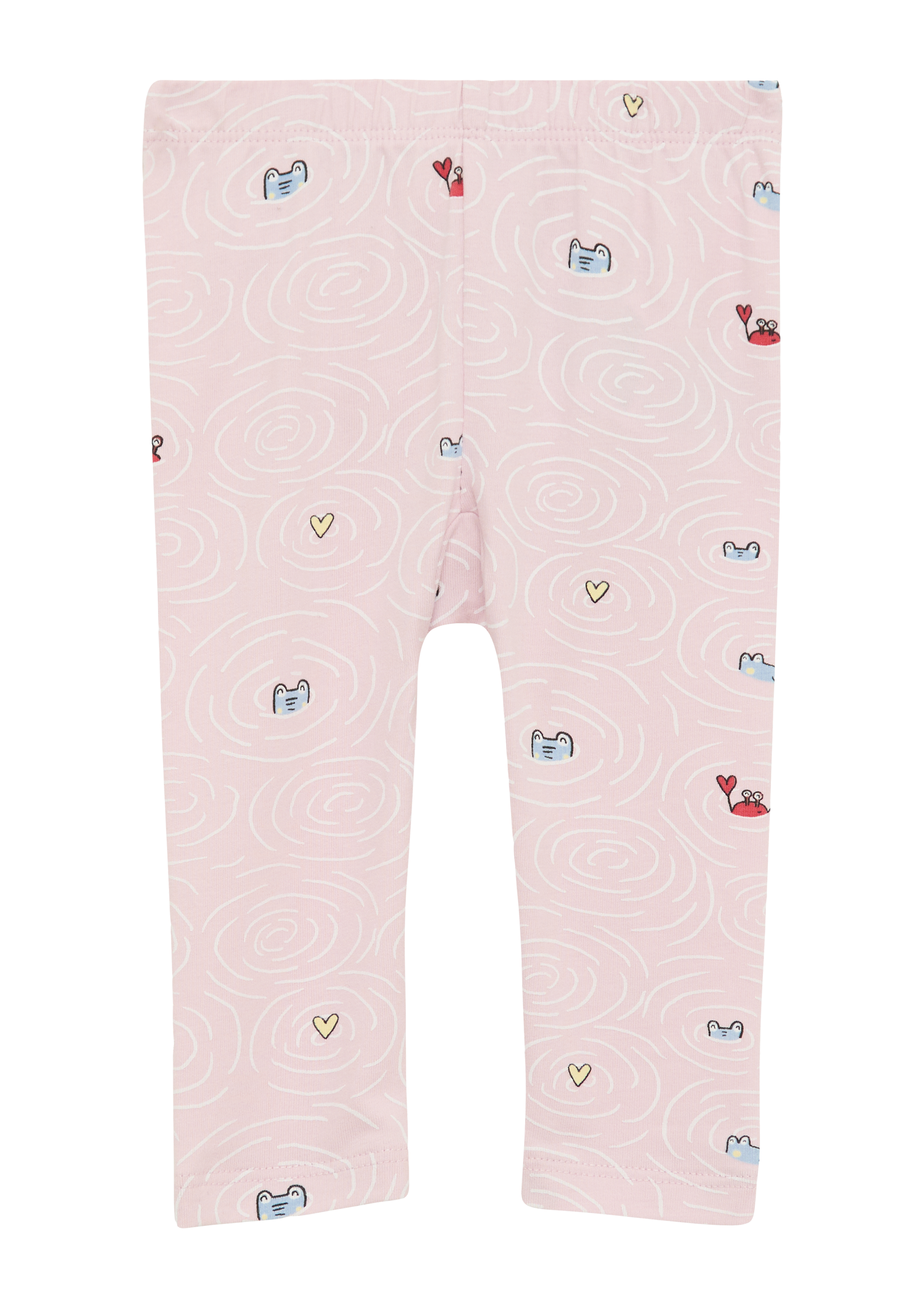 s.Oliver - Weiche Leggings mit All-over-Print, Babys, Rosa