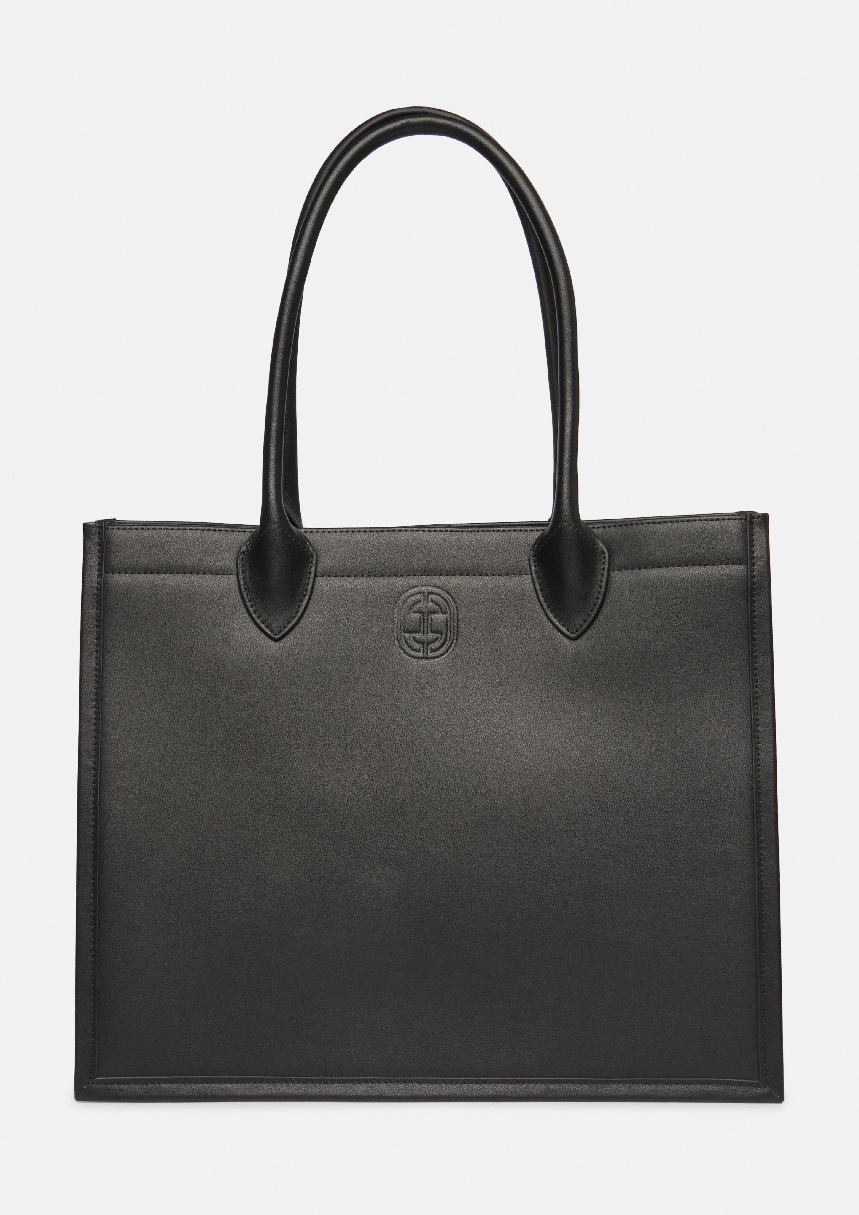 MAMU 【LEATHER BOA TOTE 】ブラック　ノベルティ付き 2165026.9999_front