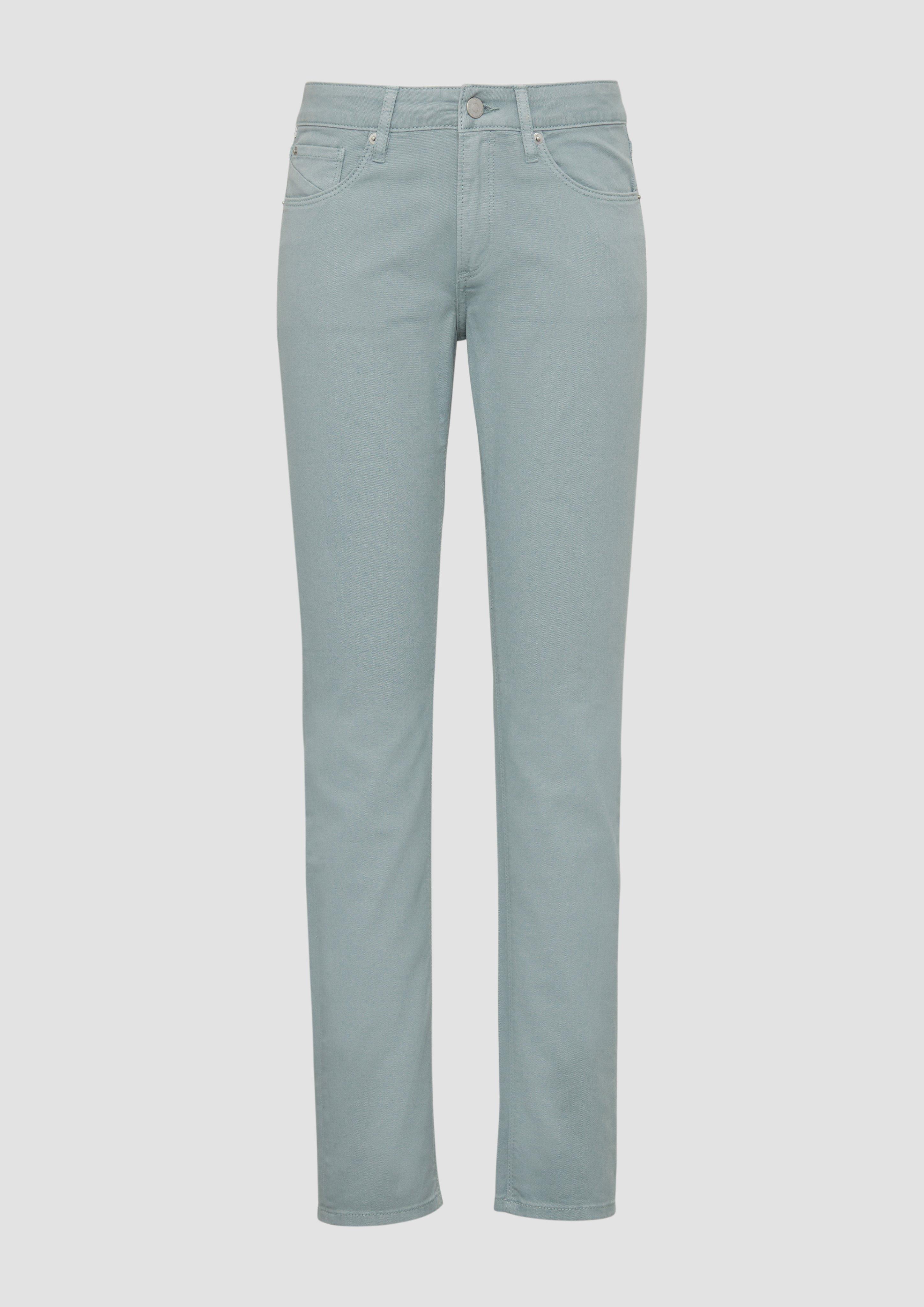 QS - Jeans Catie / Slim fit / Mid Rise / Slim leg, Damen, Blau