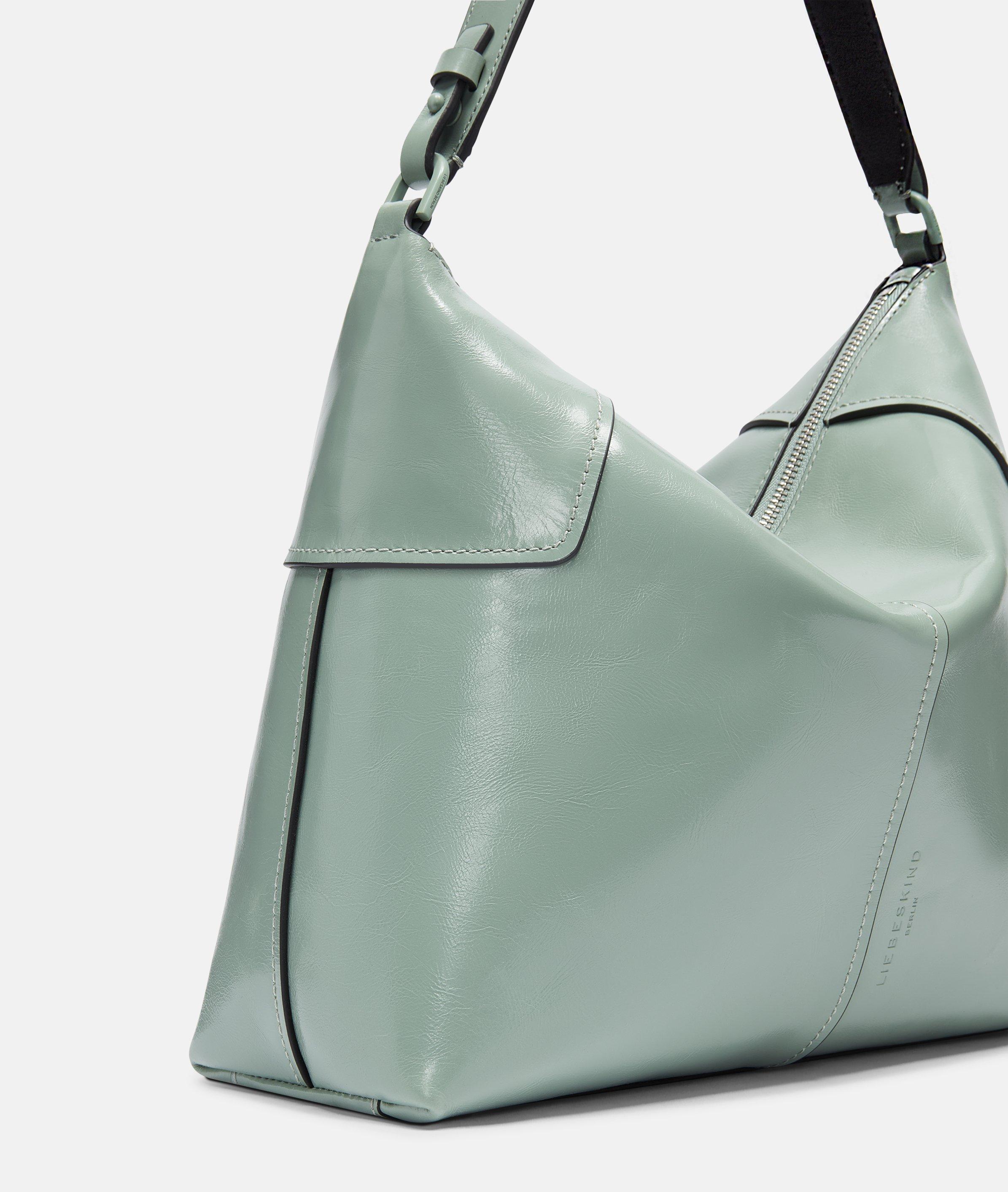 Hobo in green, black & cream