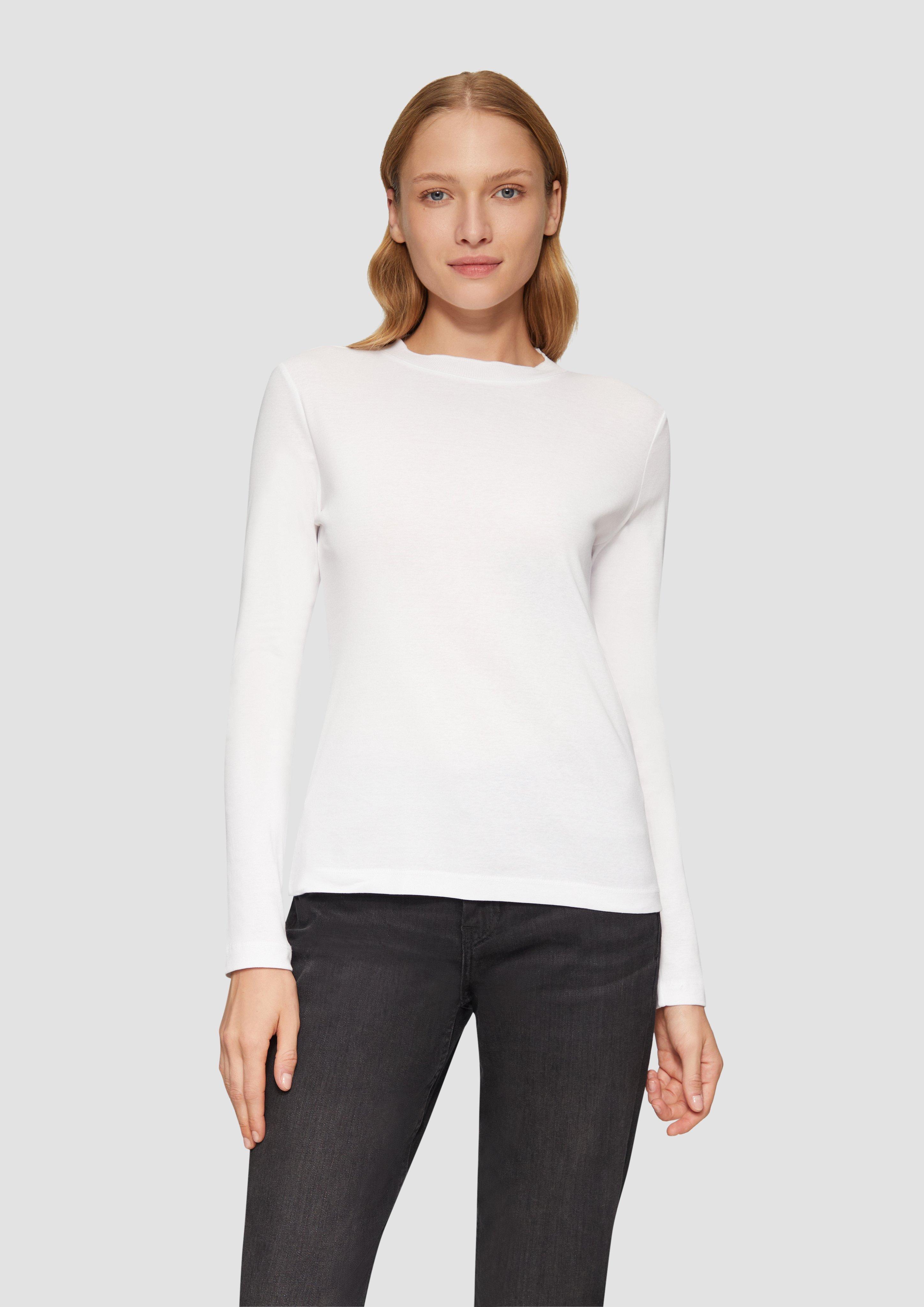 S.Oliver Langarmshirt mit Muschelkante