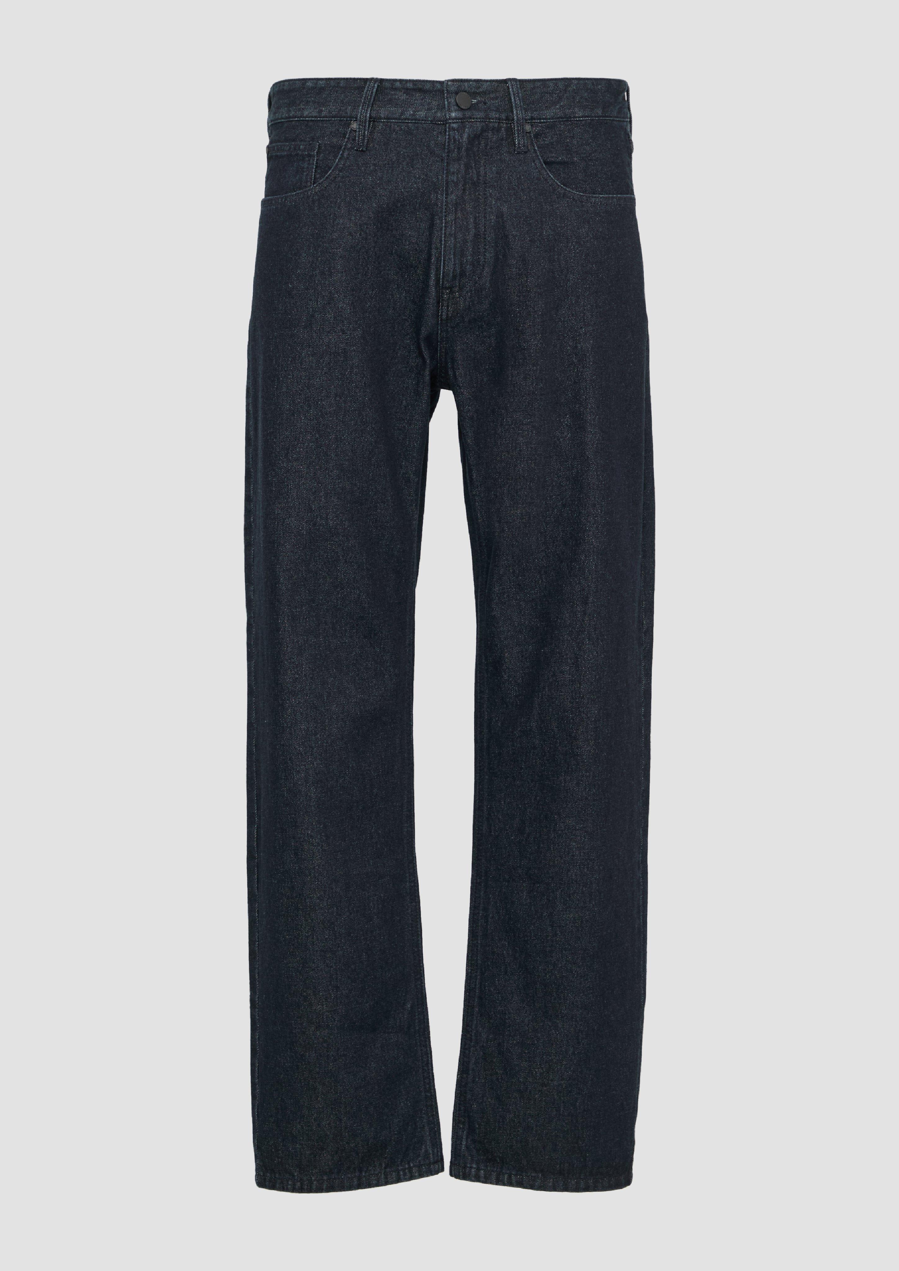 s.Oliver - Jeans / Relaxed Fit / Mid Rise / Straight Leg / 100% Baumwolle, Herren, blau