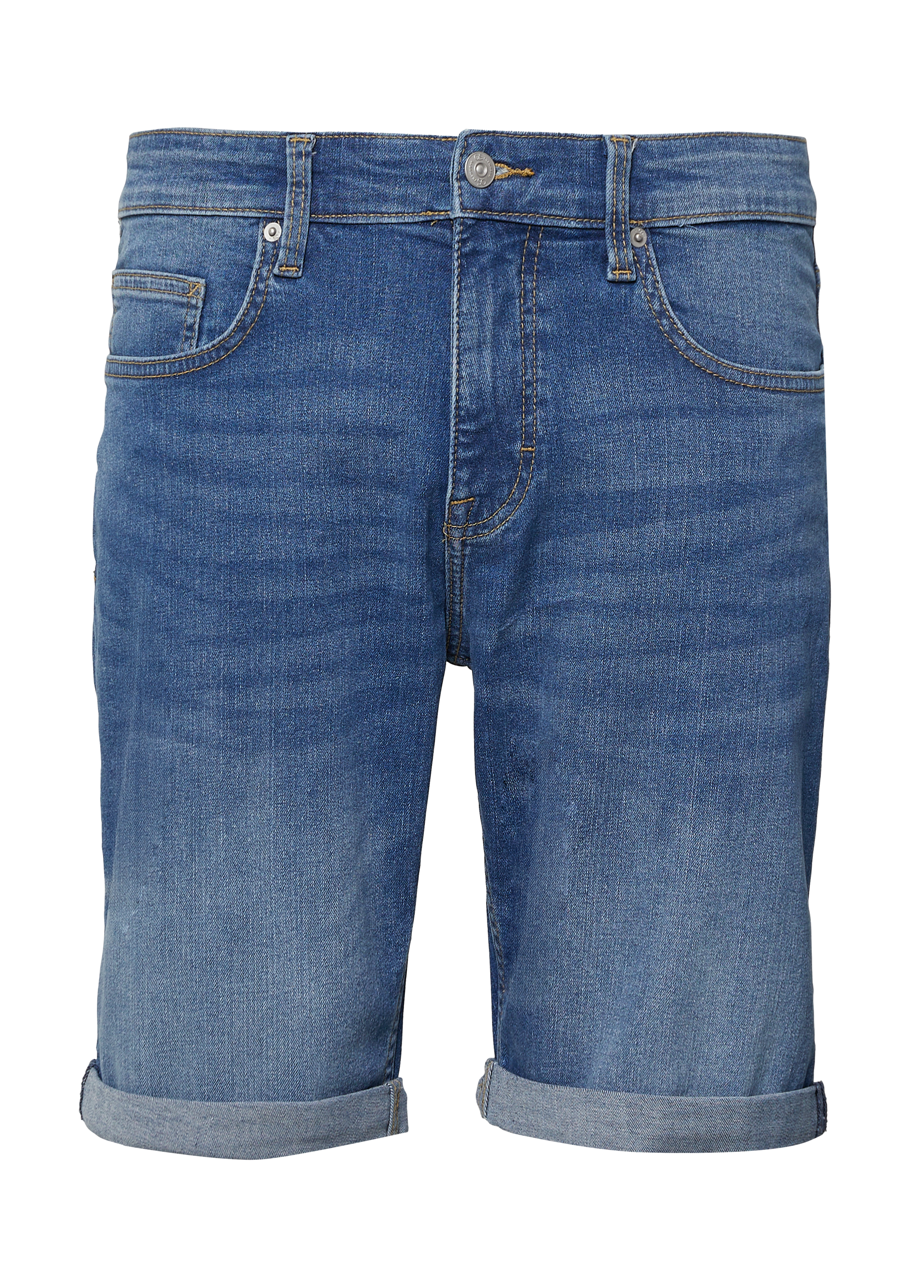 Denim short John / regular fit / mid rise