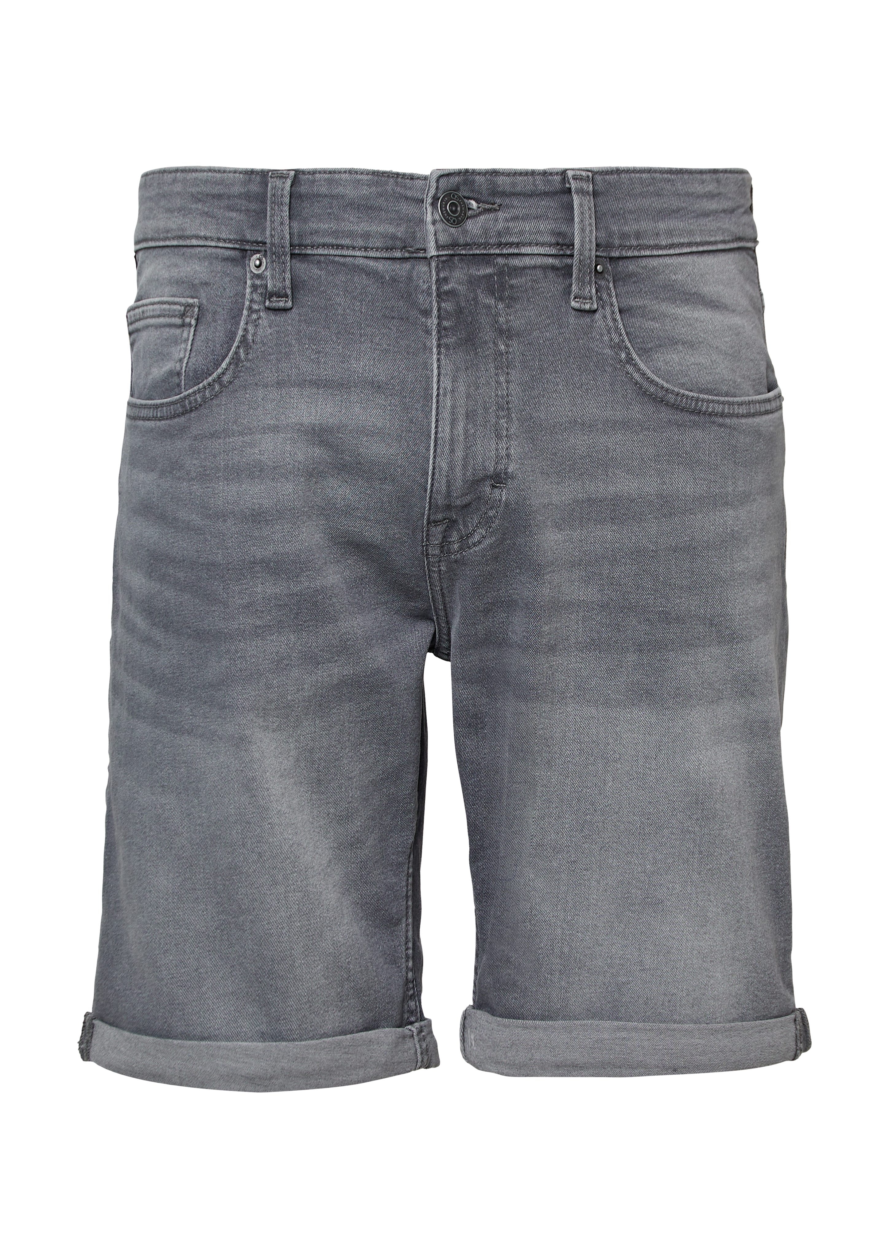 Denim short John / regular fit / mid rise