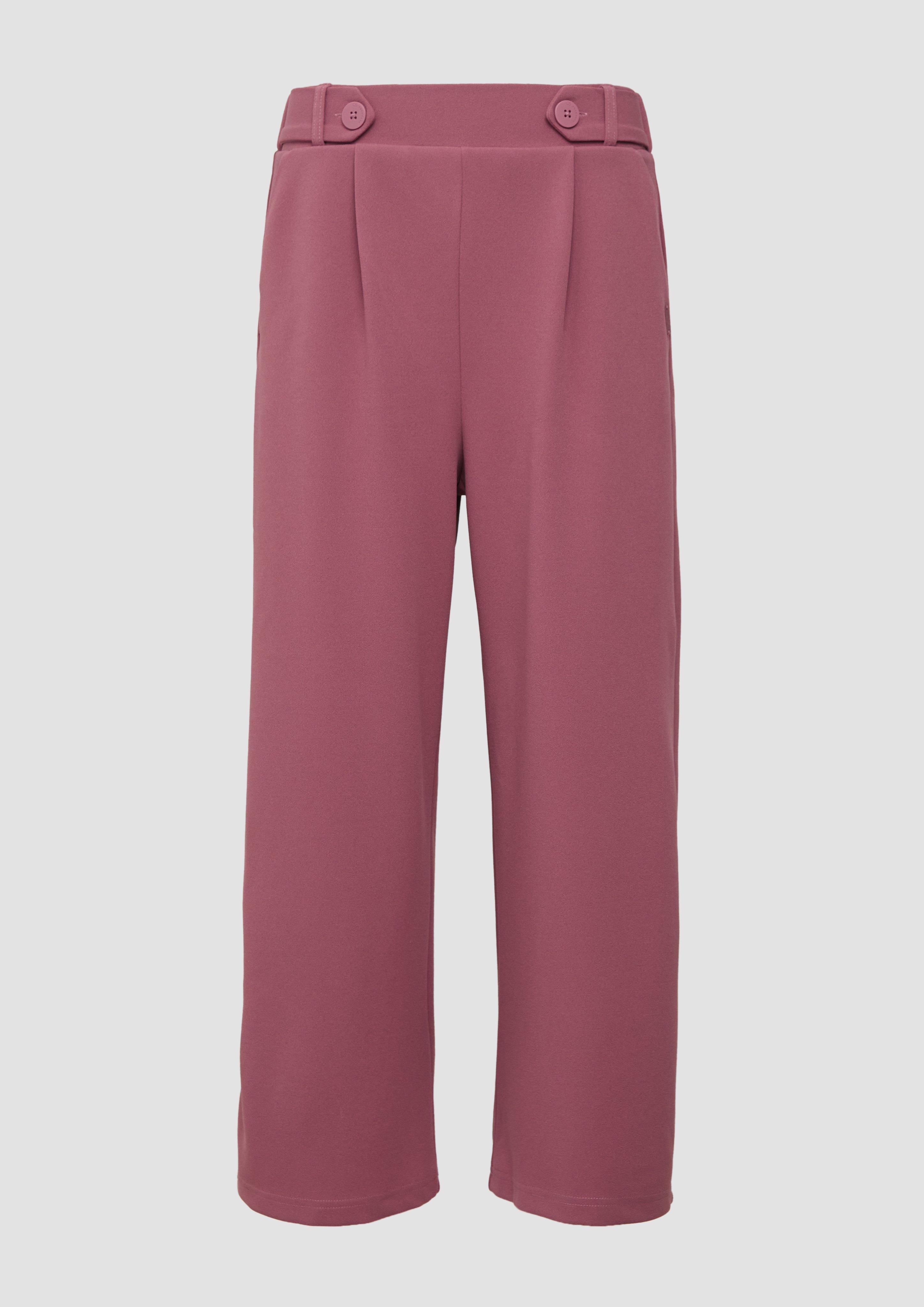 QS - Culotte aus Interlockjersey, Damen, Rosa
