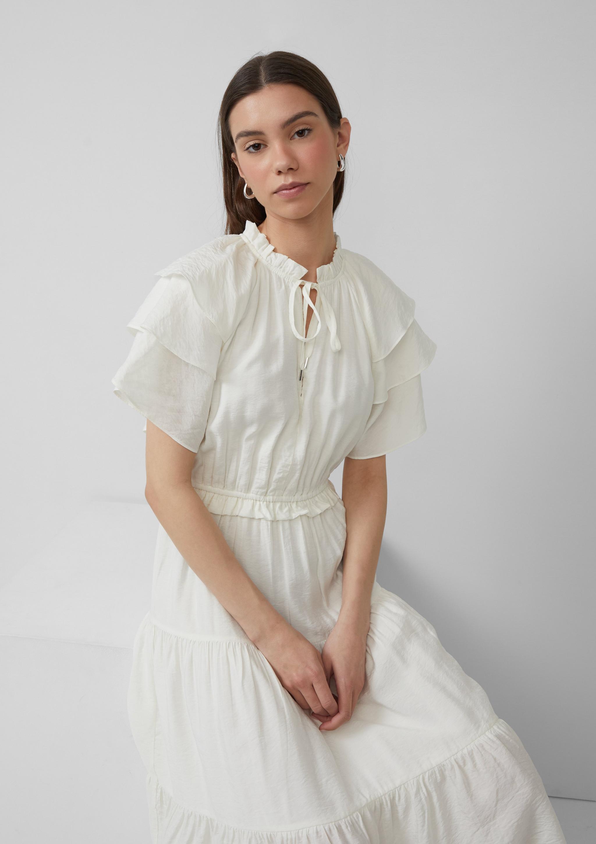 Femmes Robe en crème de QS
