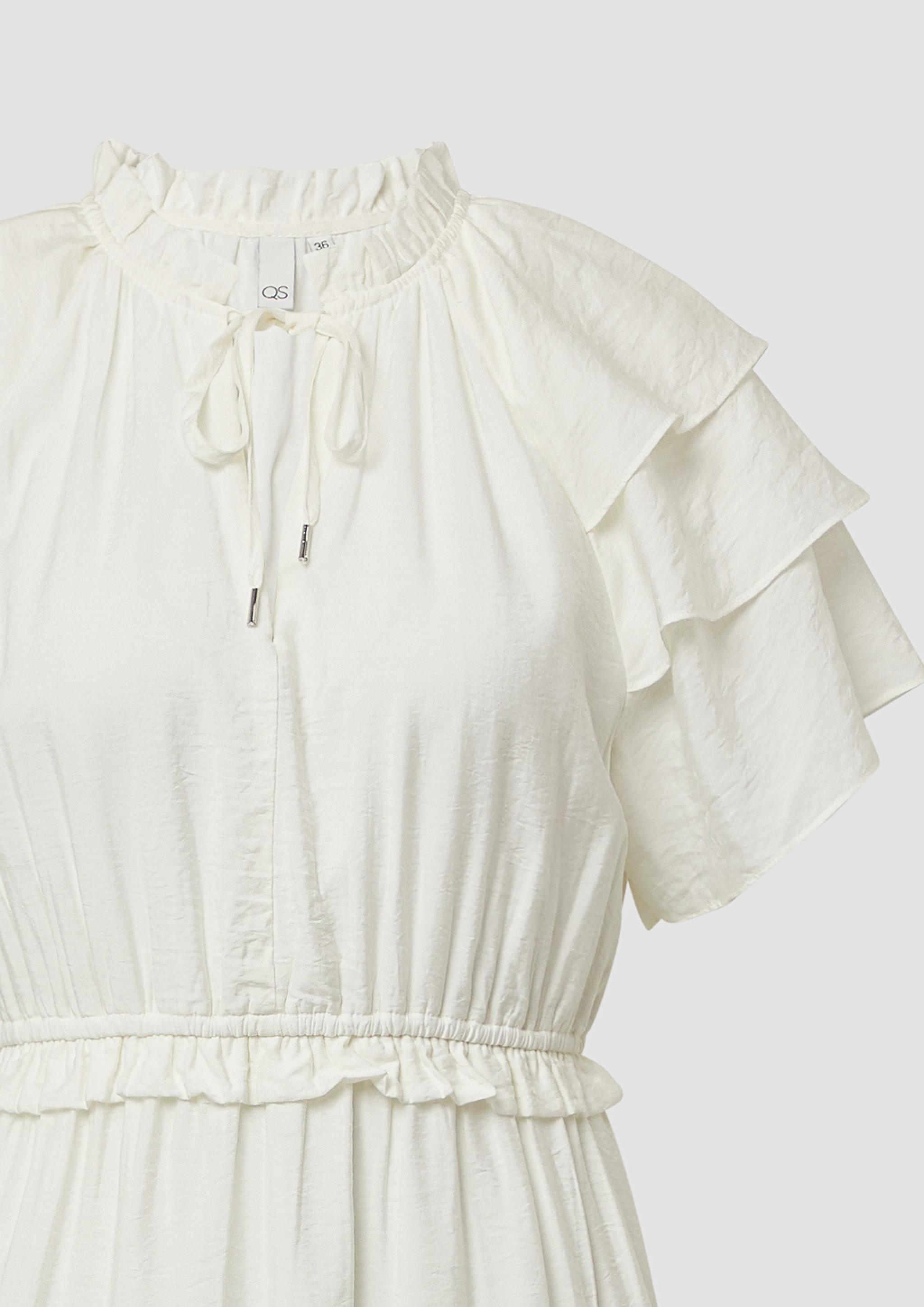 Femmes Robe en crème de QS