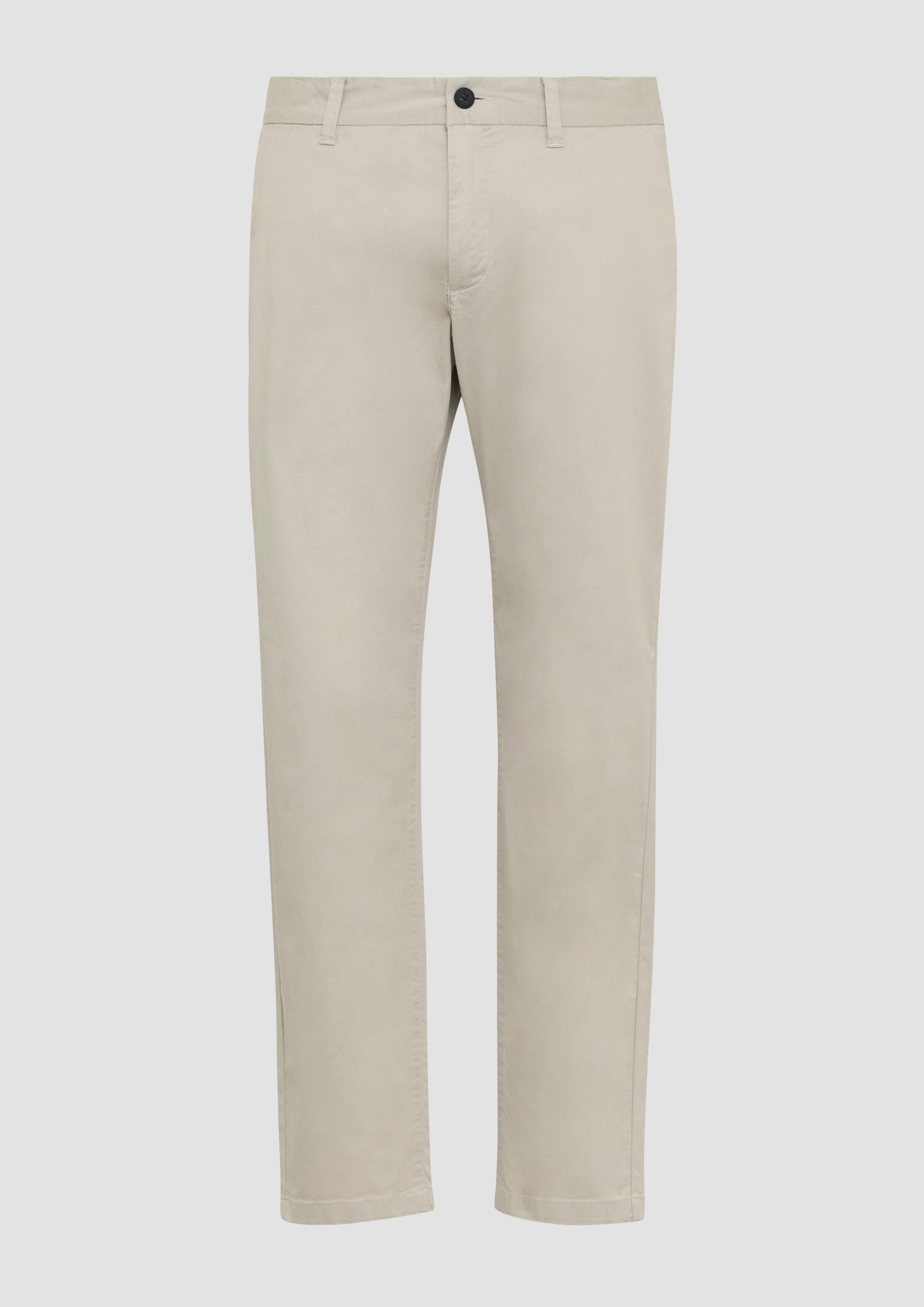 Thumbnail - s.Oliver - Chino aus feinem Baumwollstretch, Herren, Beige
