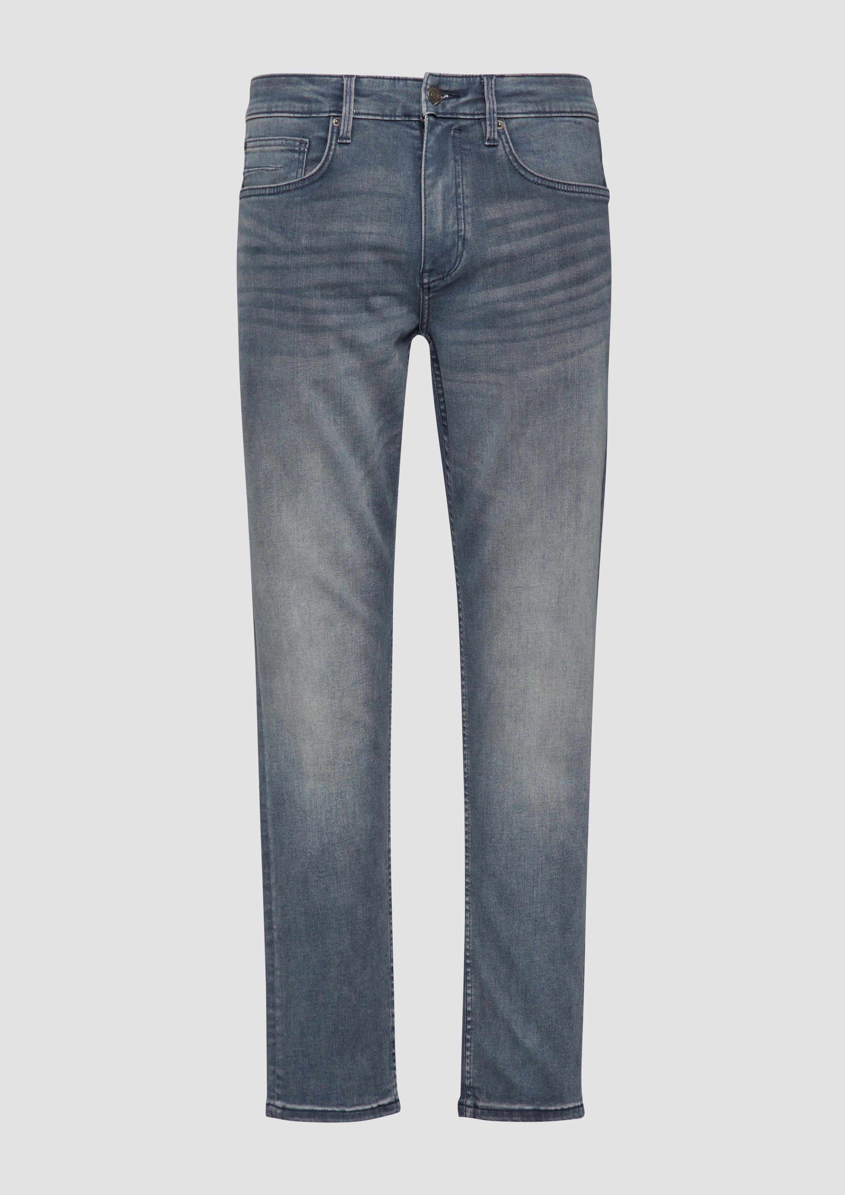 Thumbnail - s.Oliver - Jeans Nelio / Slim Fit / Mid Rise / Slim Leg, Herren, blau