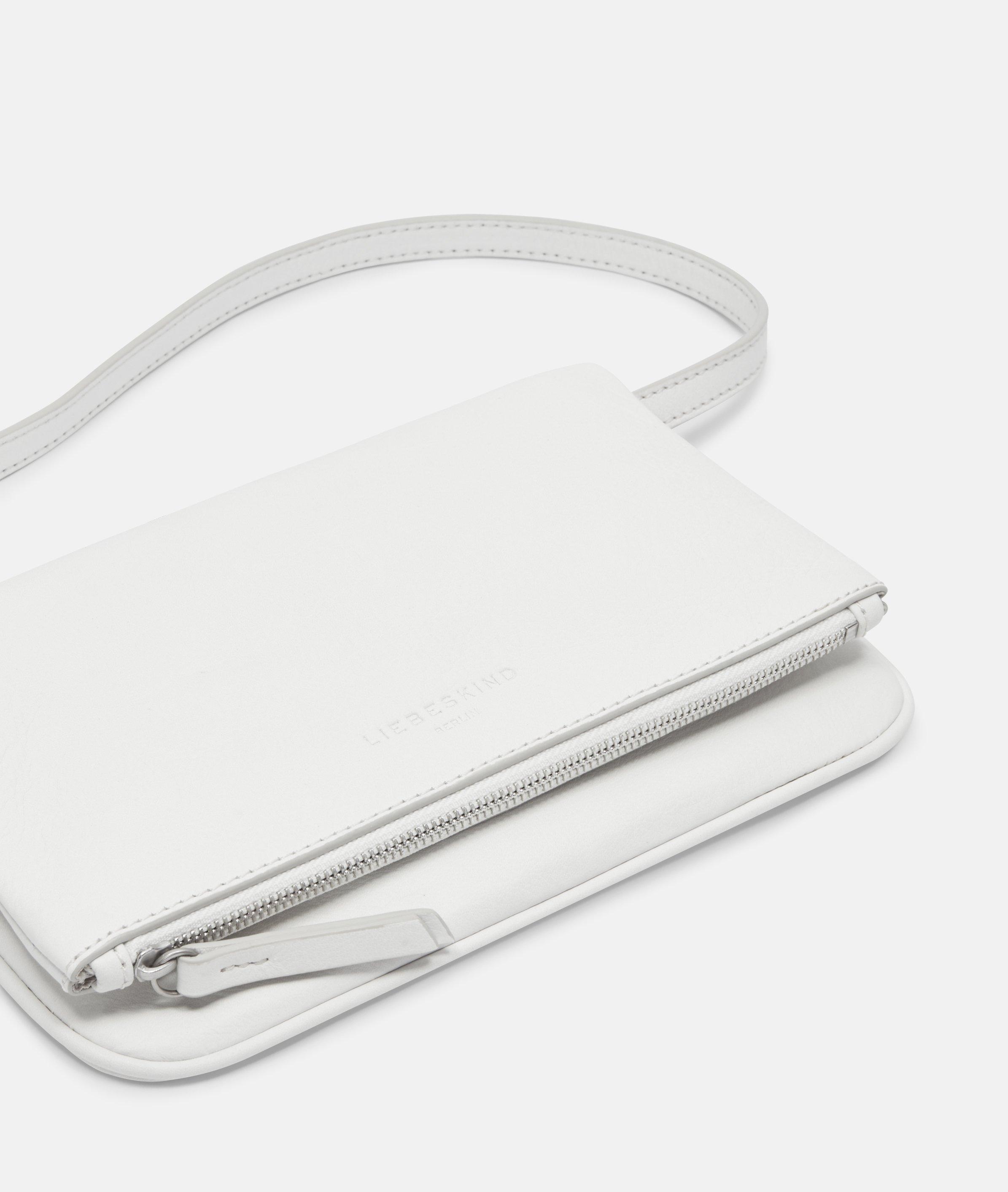 Aloe Crossbody S in wit, bruin, roze, zwart, roze & blauw