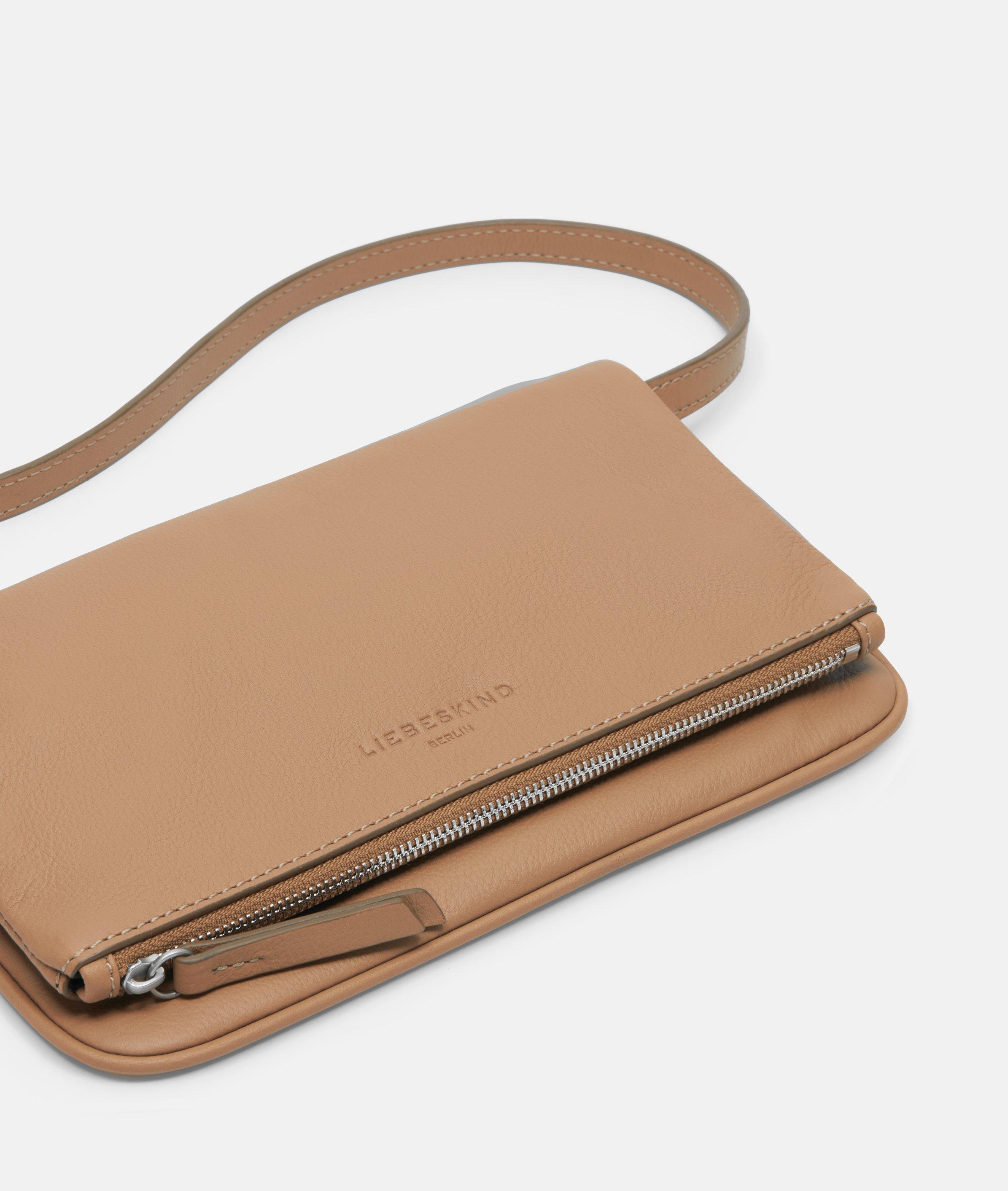 Aloe Crossbody S in bruin, wit, roze, zwart, roze & blauw