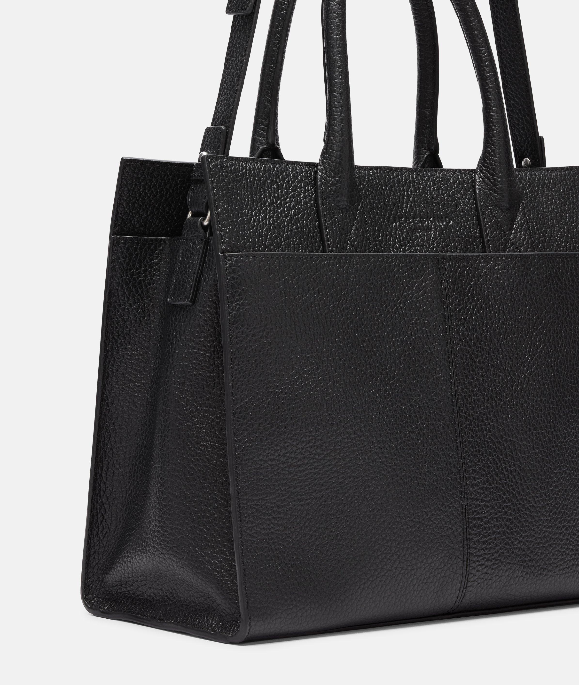 Satchel L in schwarz