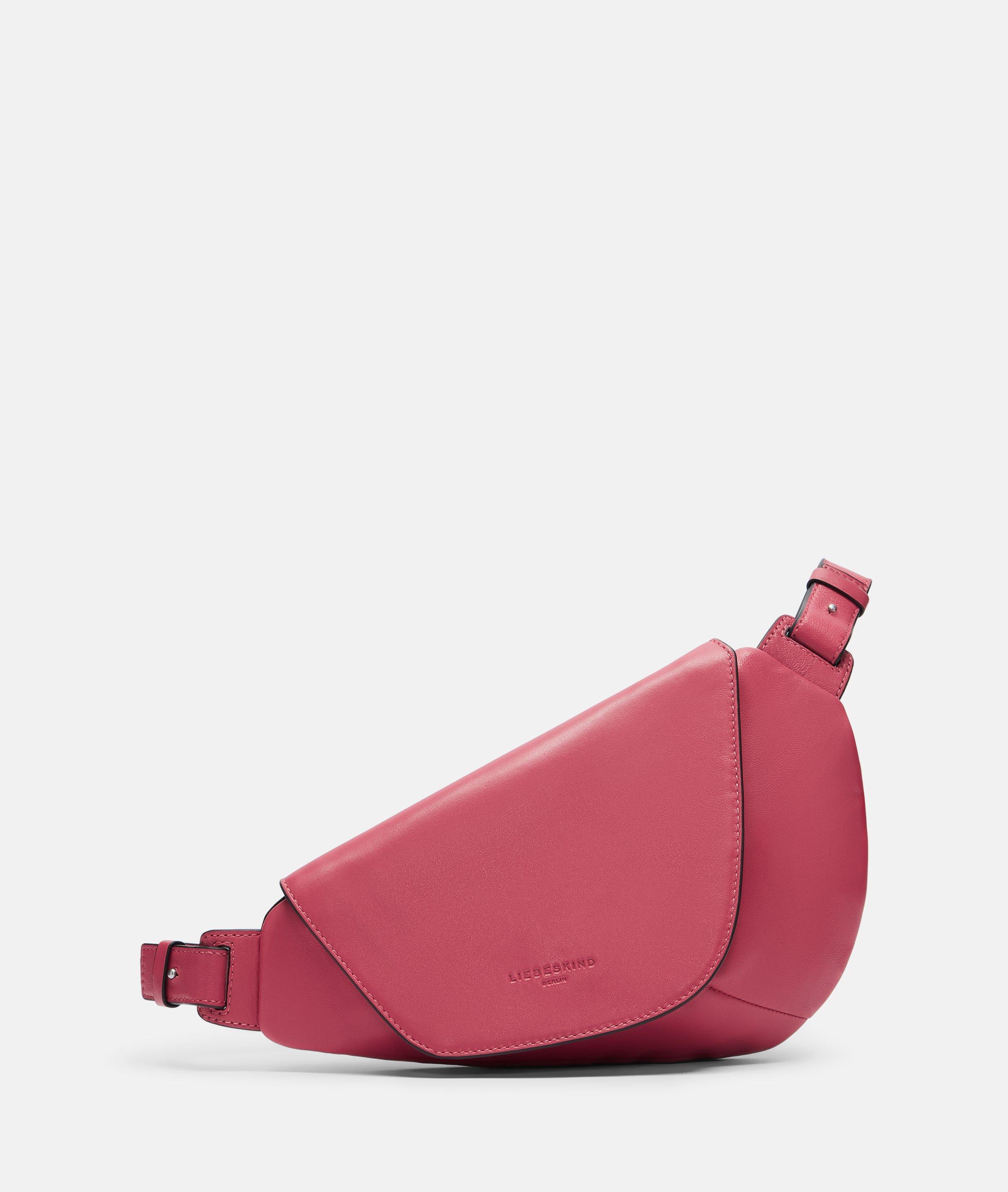 Liebeskind Berlin - Handliche Crossbody-Bag aus Schafsleder -  Rosa