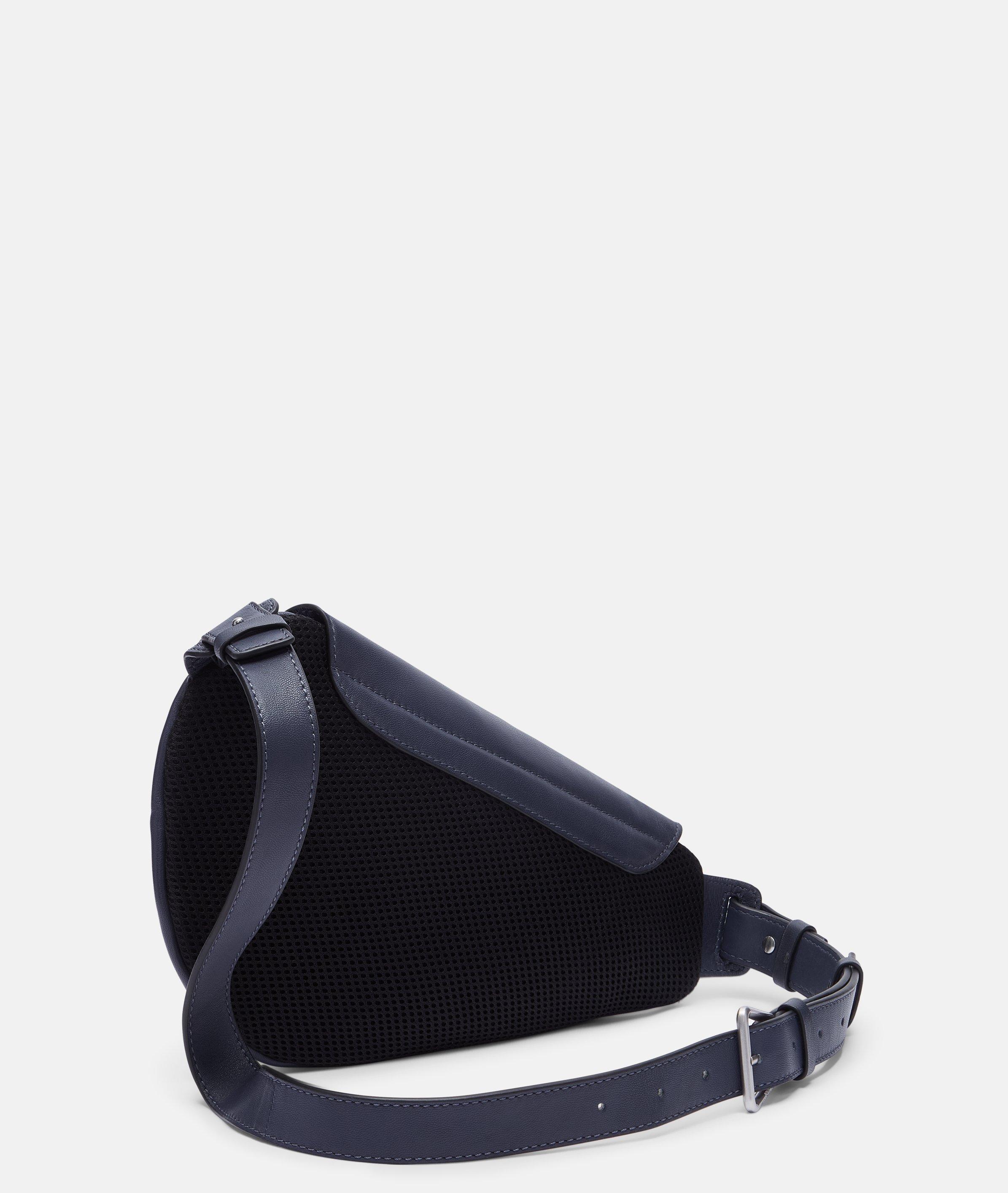 Thumbnail - Liebeskind Berlin - Handliche Crossbody-Bag aus Schafsleder -  blau