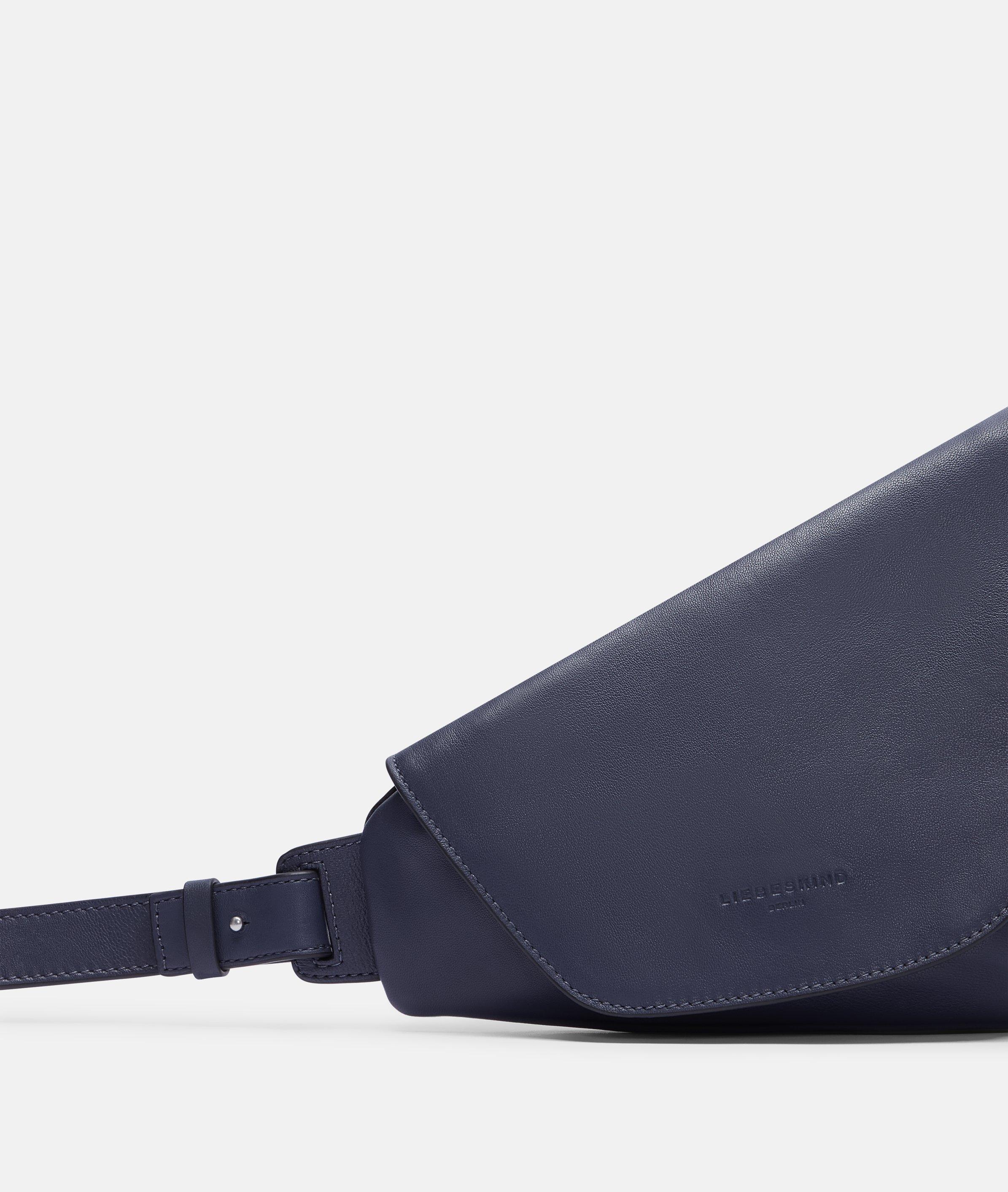 Crossbody S in blauw & zwart